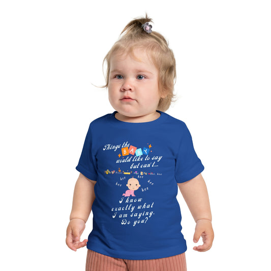 Baby Talk, Baby Short Sleeve T-Shirt