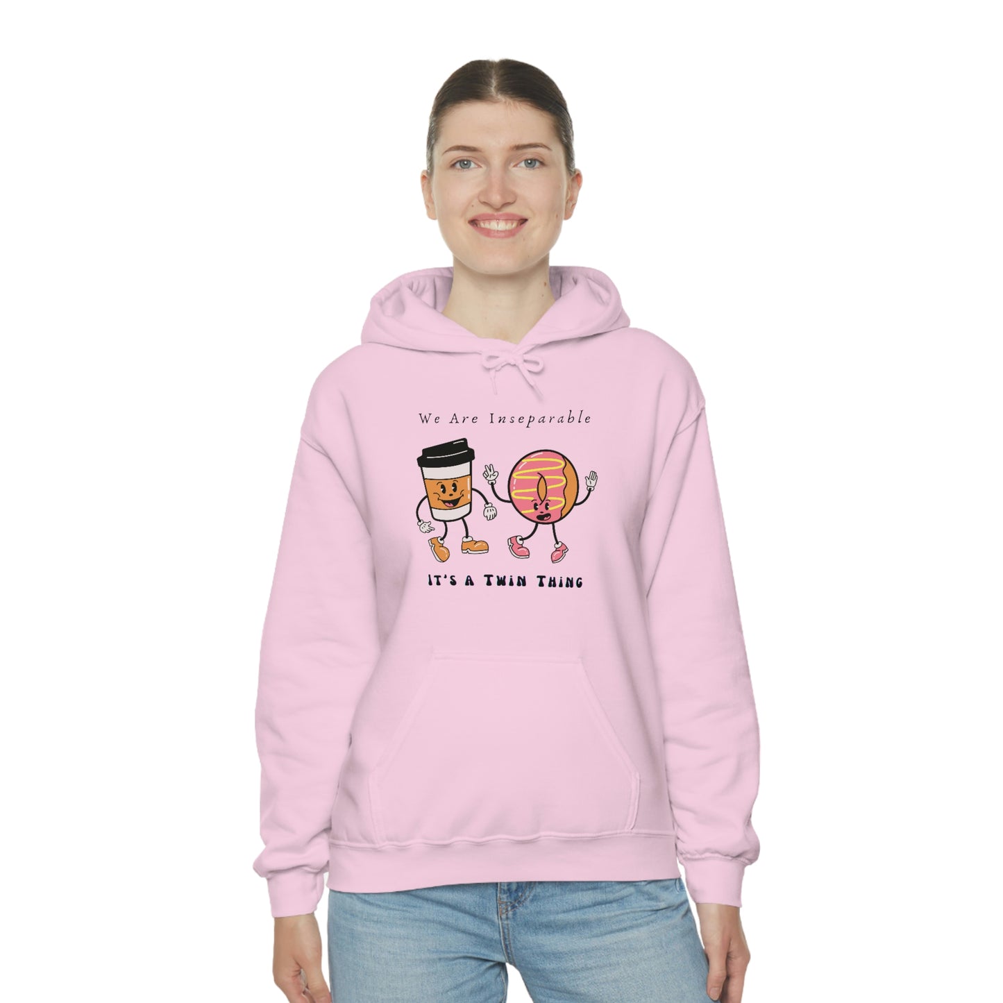 Twin, Unisex Heavy Blend™ Hooded Sweatshirt