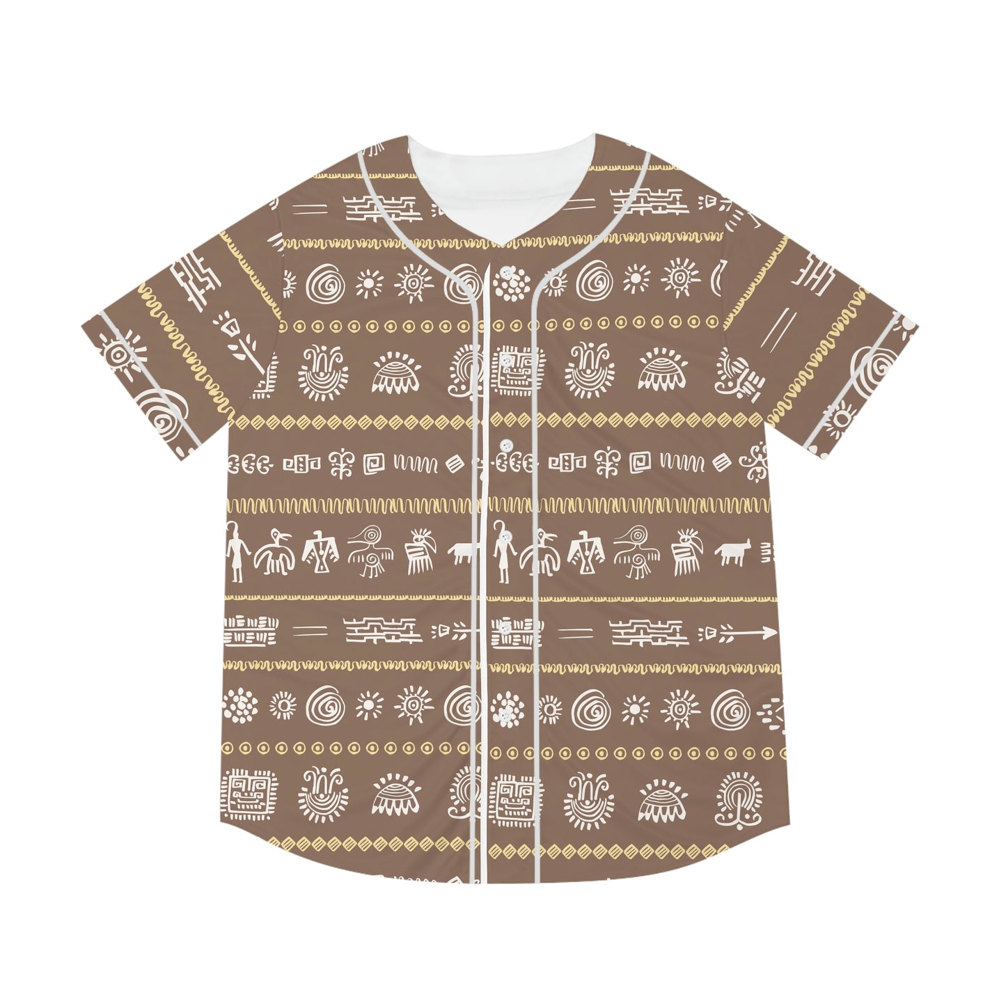 Exotic Print Baseball Jersey