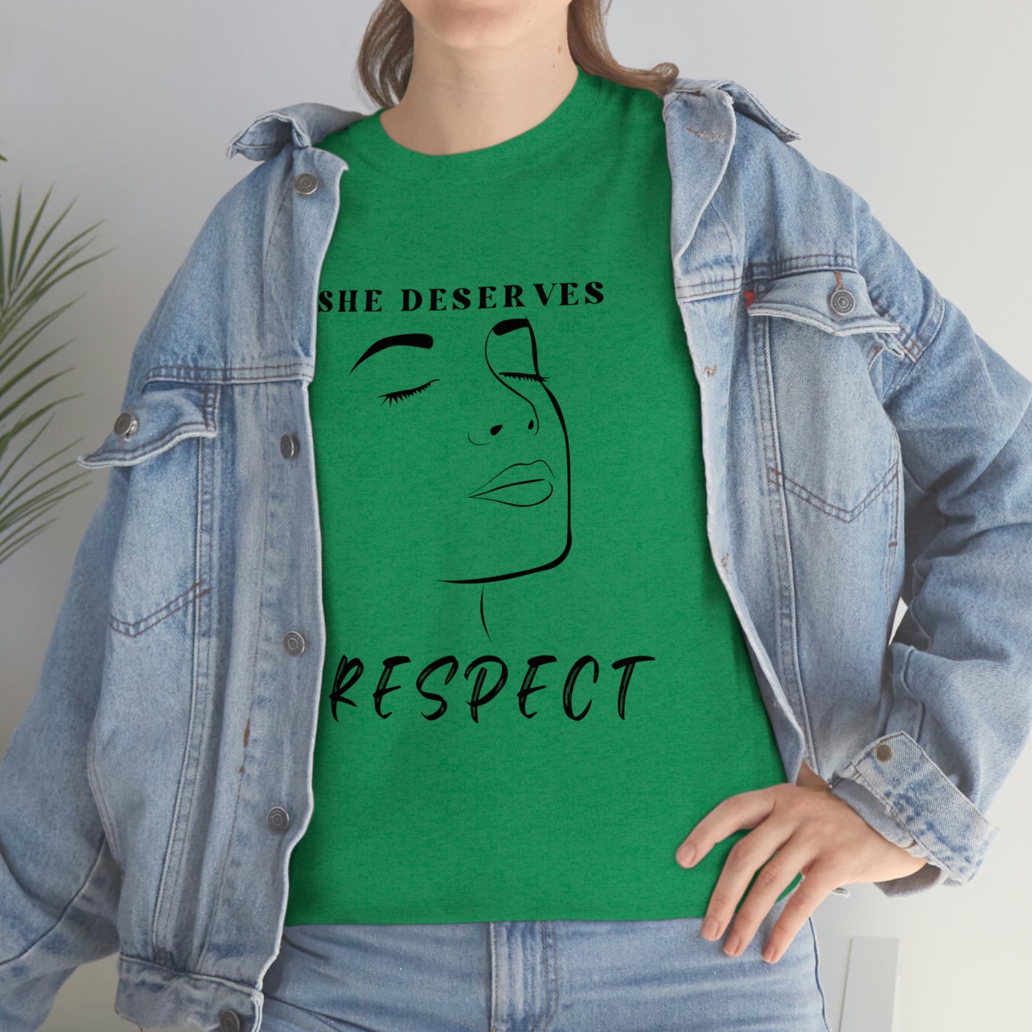 Respect Unisex Heavy Cotton Tee