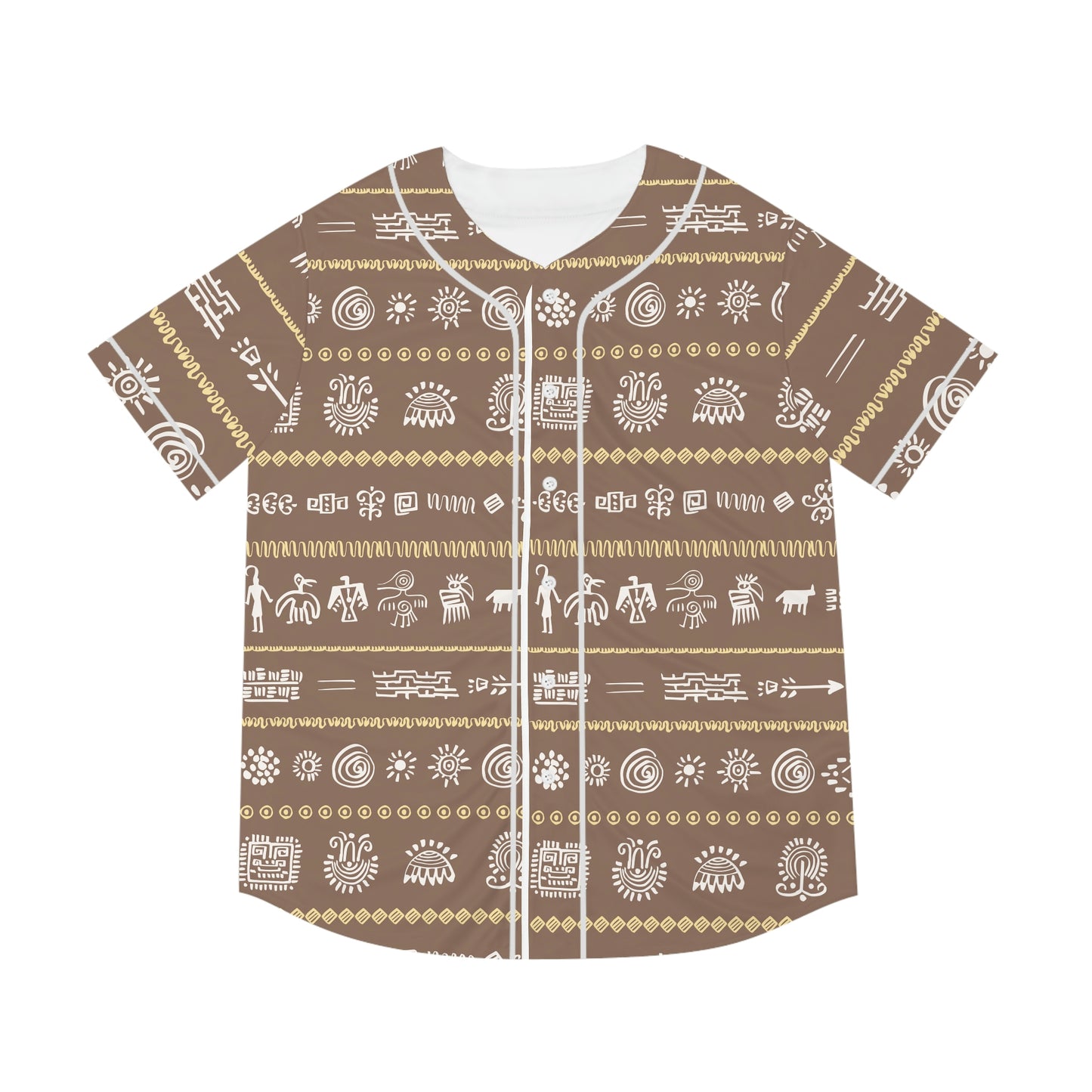 Exotic Print Baseball Jersey