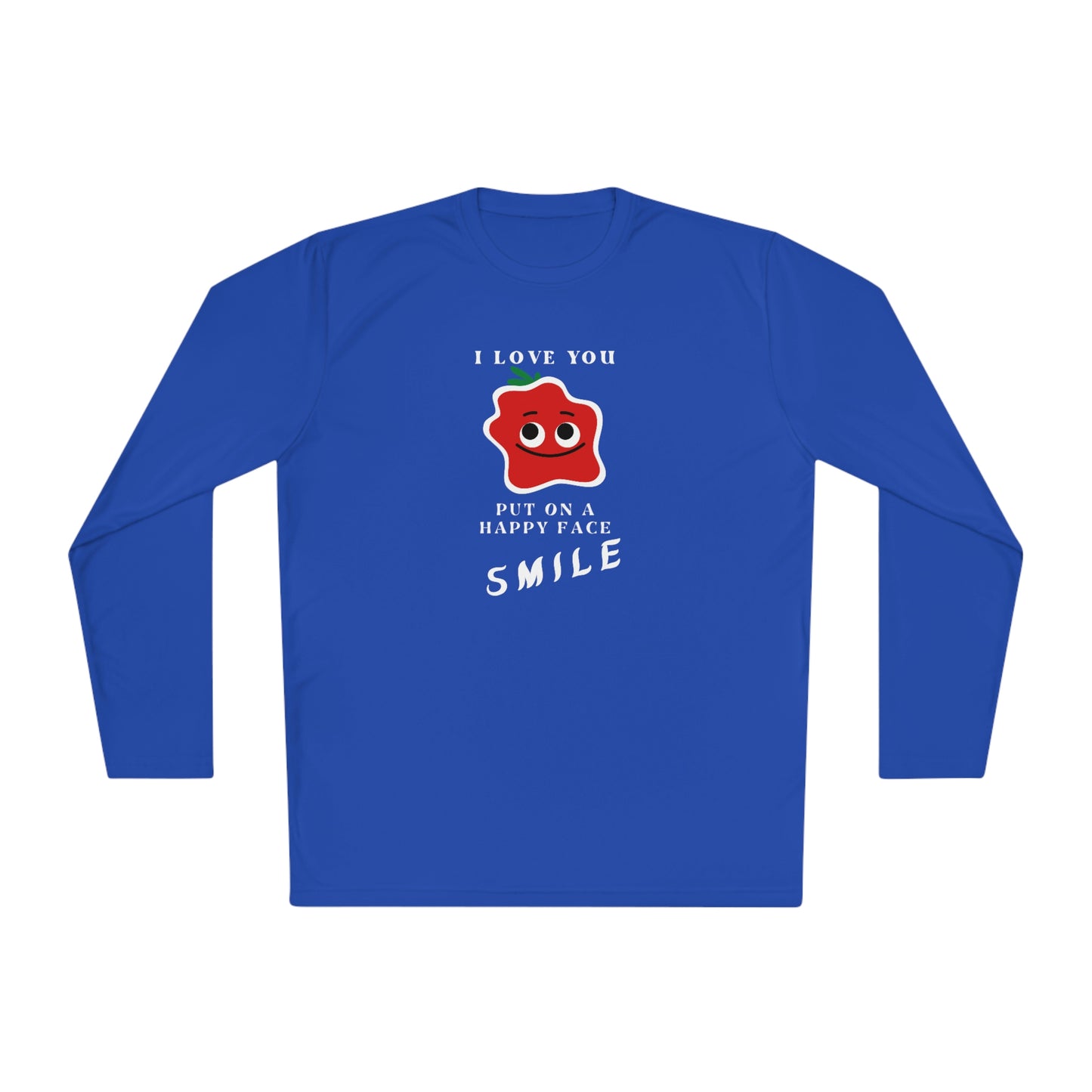 Smile Unisex Lightweight Long Sleeve Tee