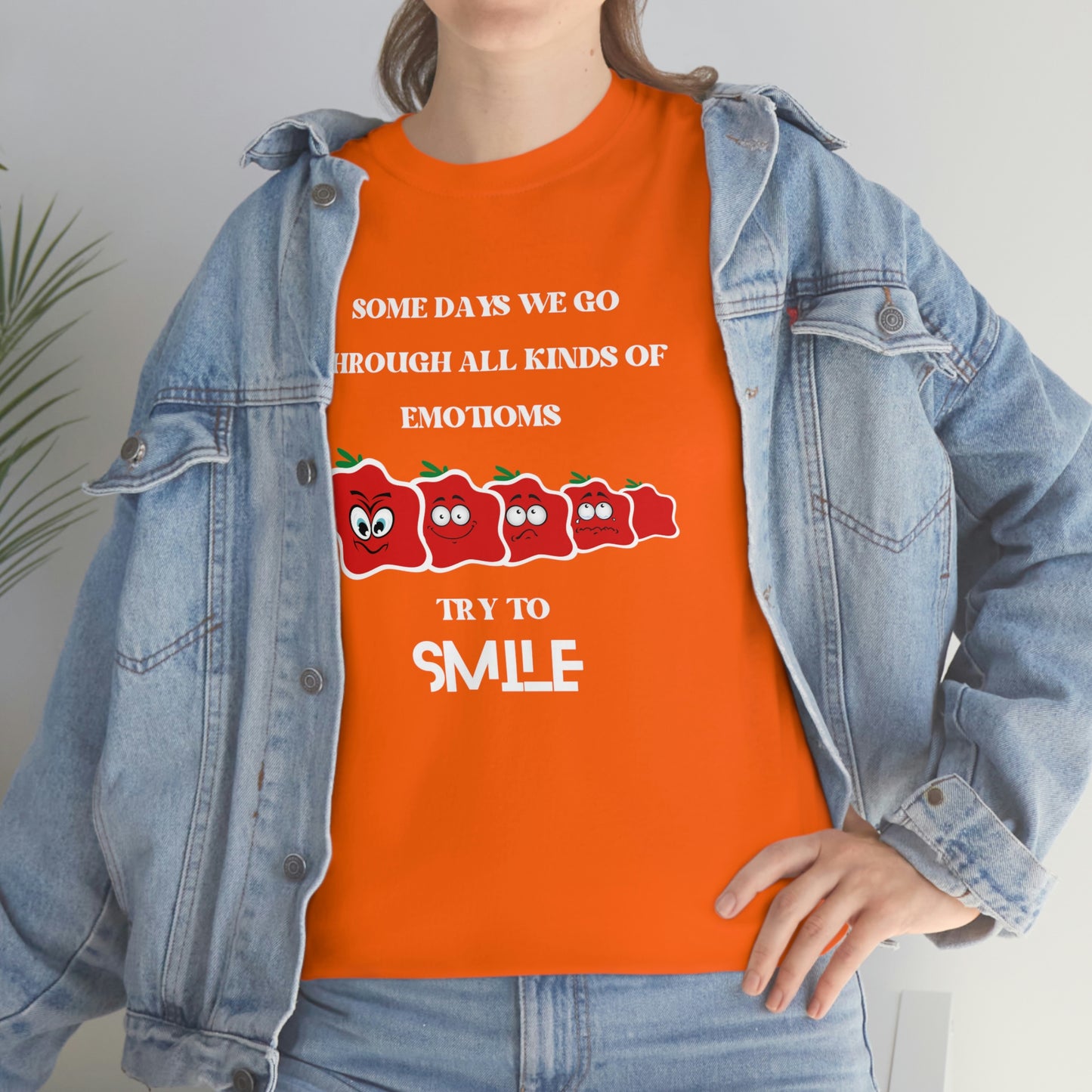 Smile Unisex Heavy Cotton Tee