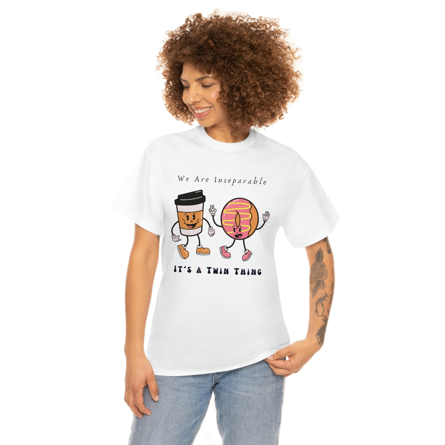 Twin, Unisex Heavy Cotton Tee