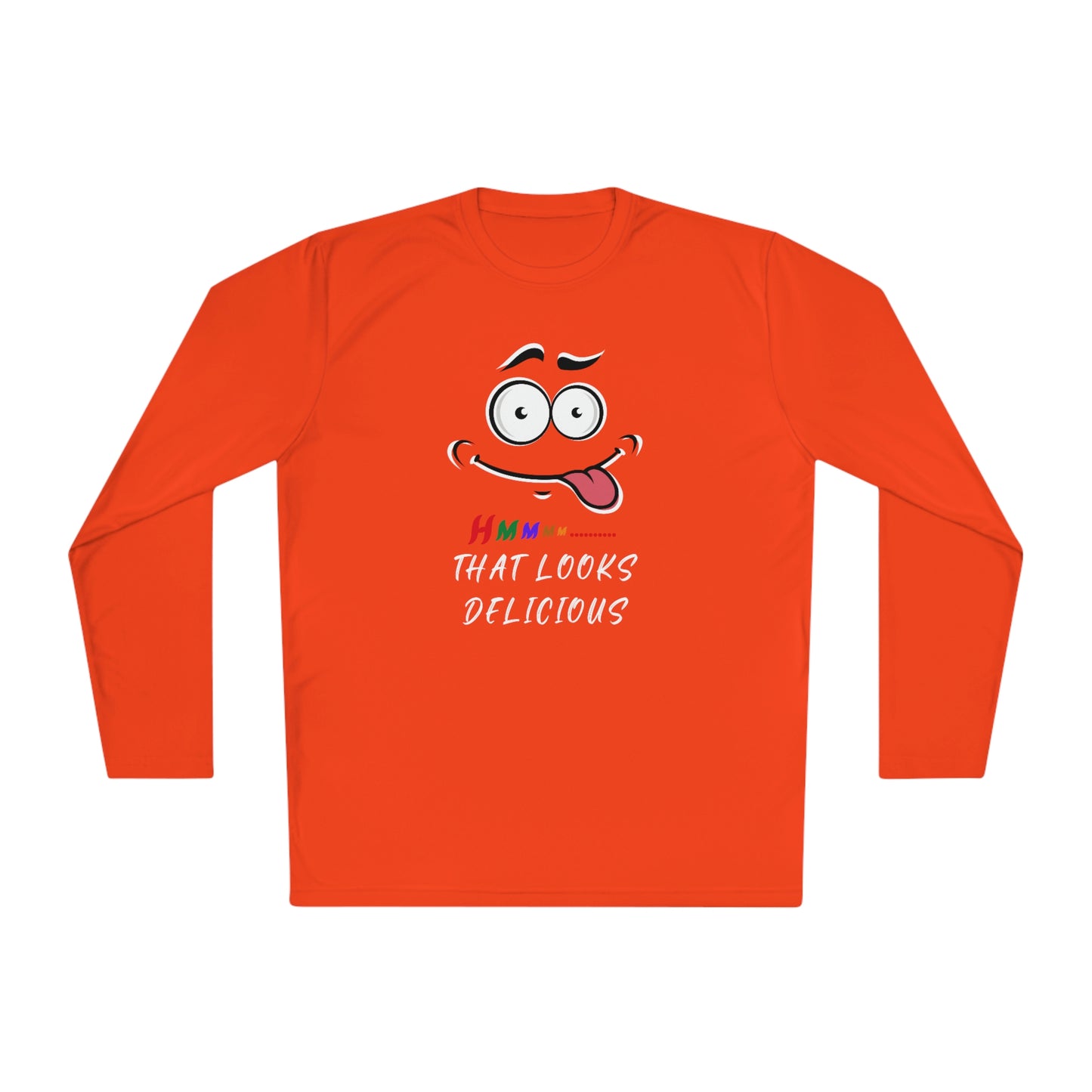 Hmmm, Unisex Lightweight Long Sleeve Tee