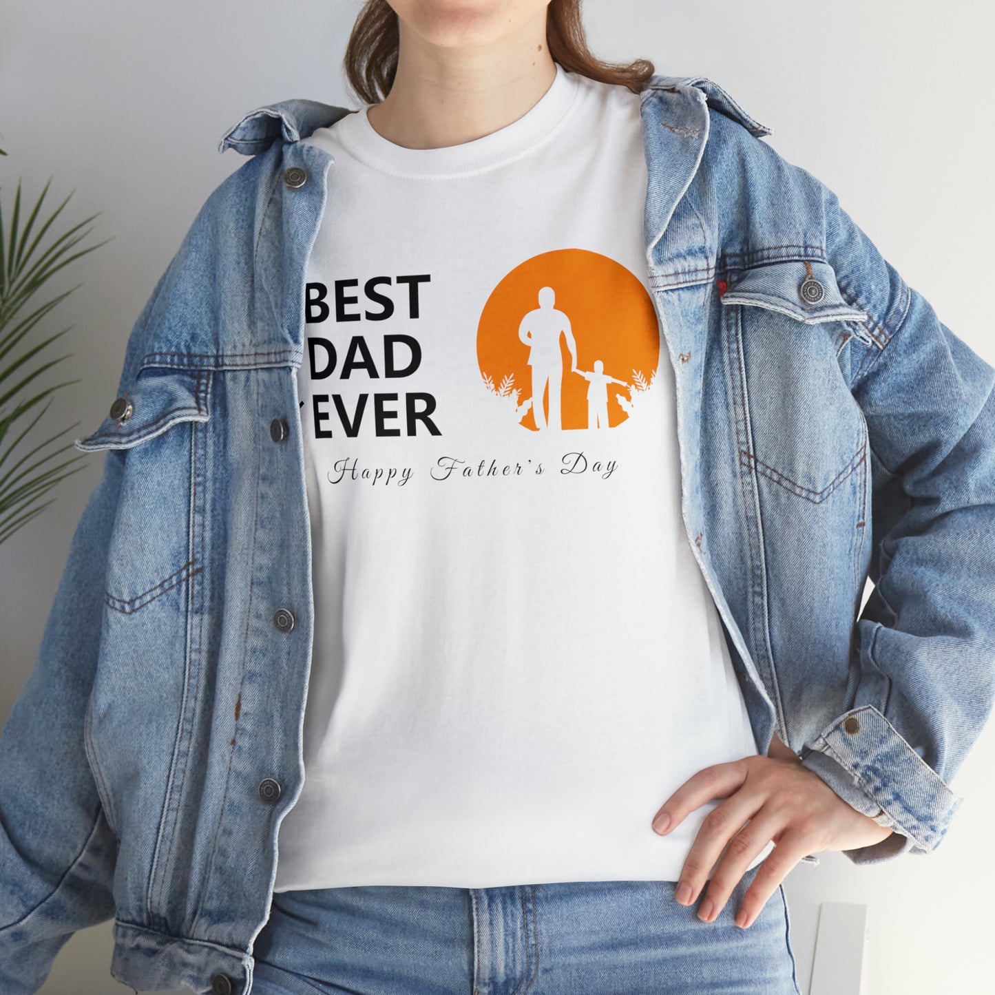 Exotic Print Father's Day Unisex Heavy Cotton Tee