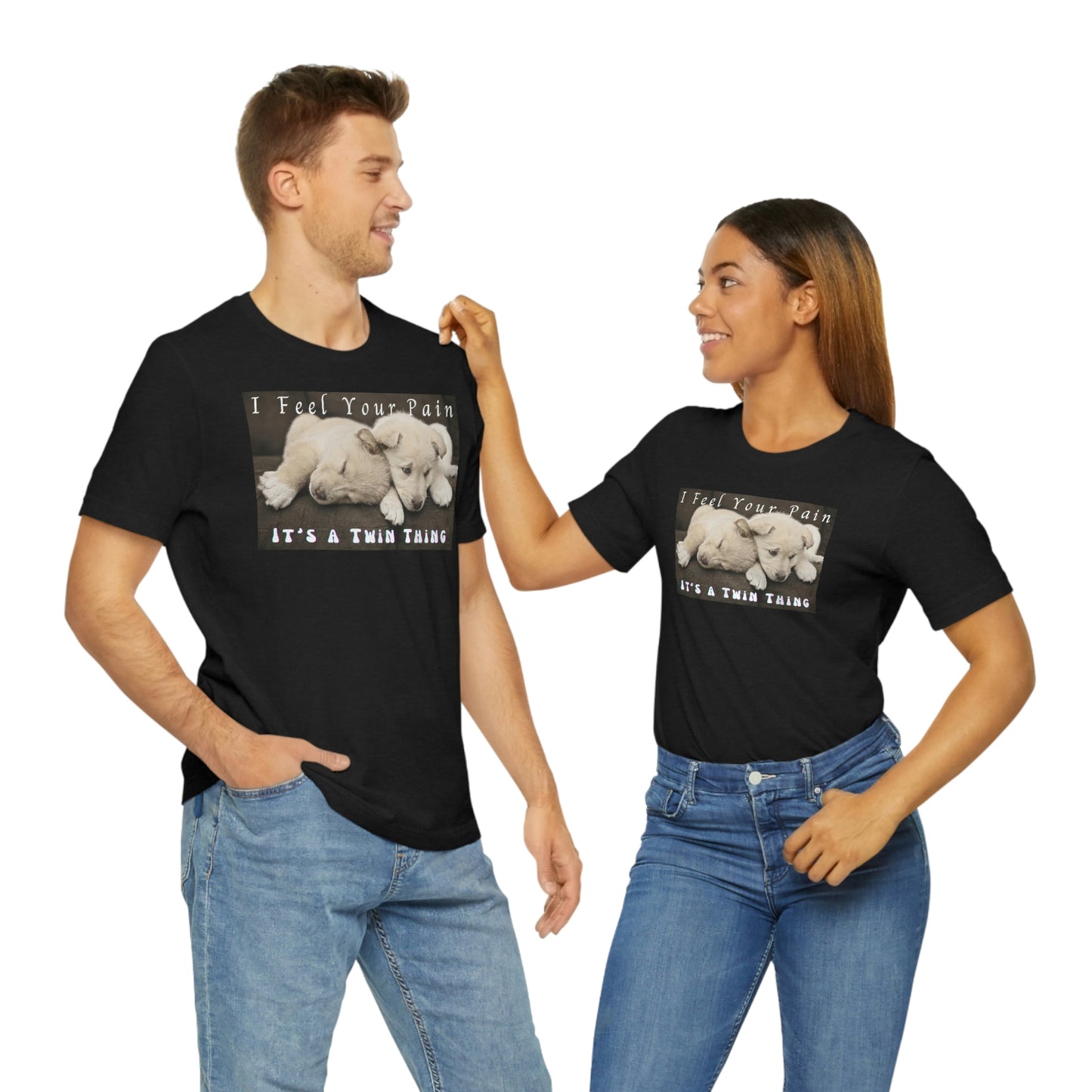 Twin, Unisex Jersey Short Sleeve Tee