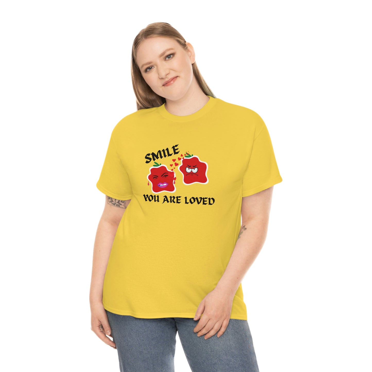 Smile Unisex Heavy Cotton Tee