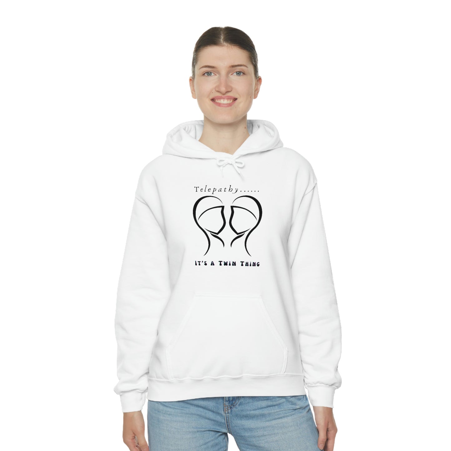 Twin, Unisex Heavy Blend™ Hooded Sweatshirt