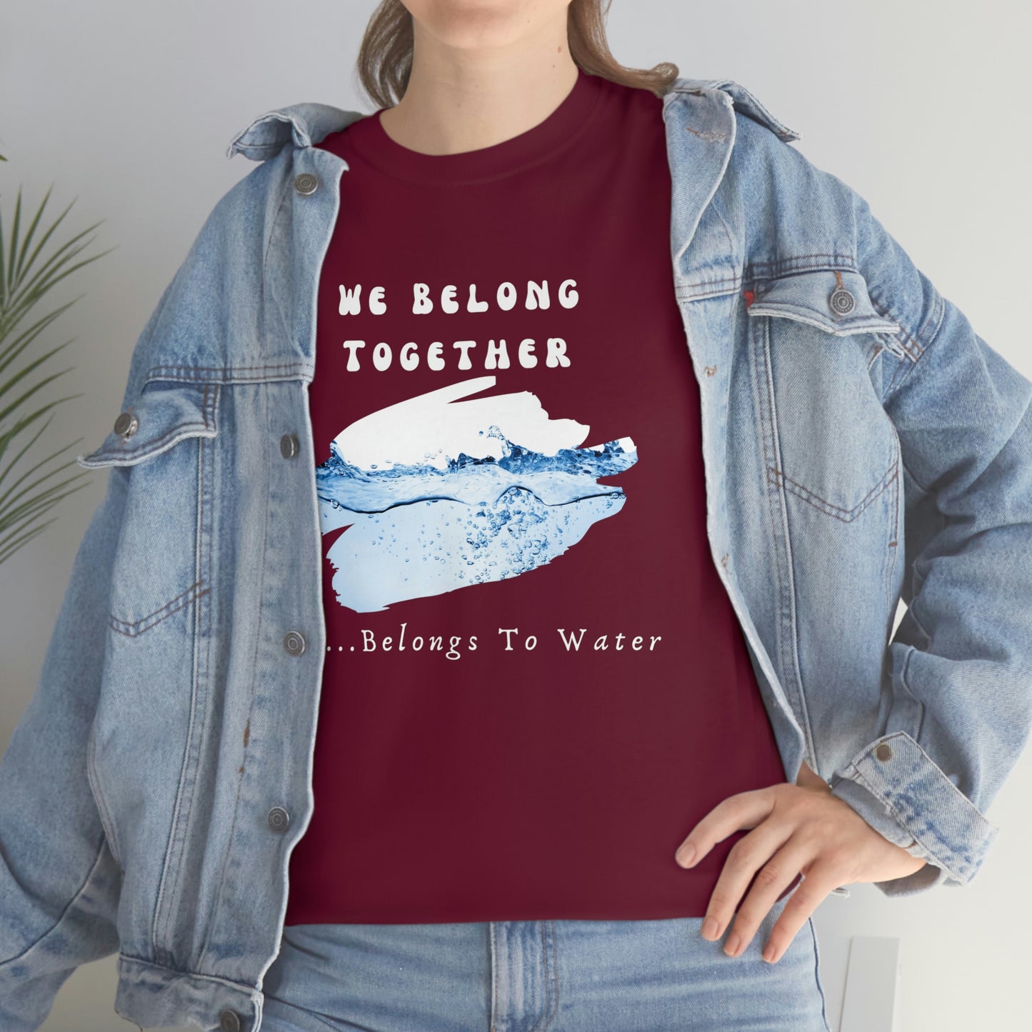 Stronger Together, Love, Unisex Heavy Cotton Tee