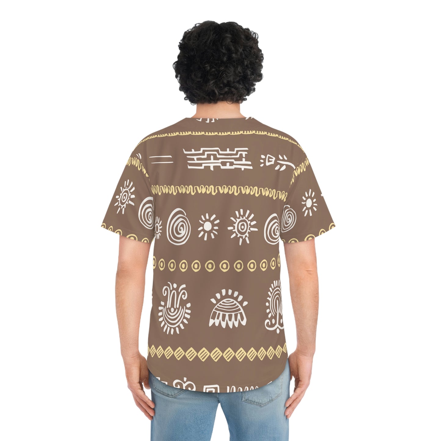 Exotic Print Baseball Jersey