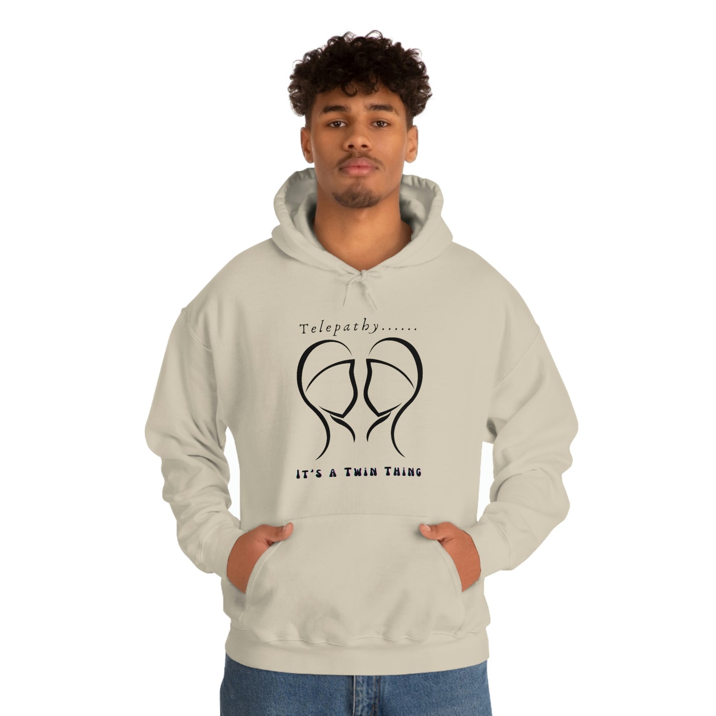 Twin, Unisex Heavy Blend™ Hooded Sweatshirt