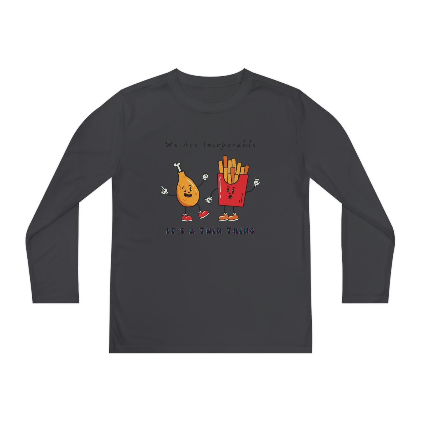 Twin, Youth Long Sleeve Competitor Tee