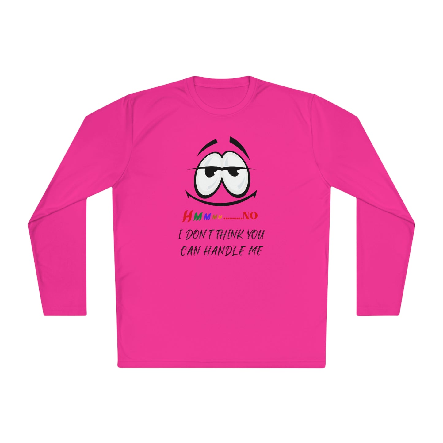 Hmmm, Unisex Lightweight Long Sleeve Tee