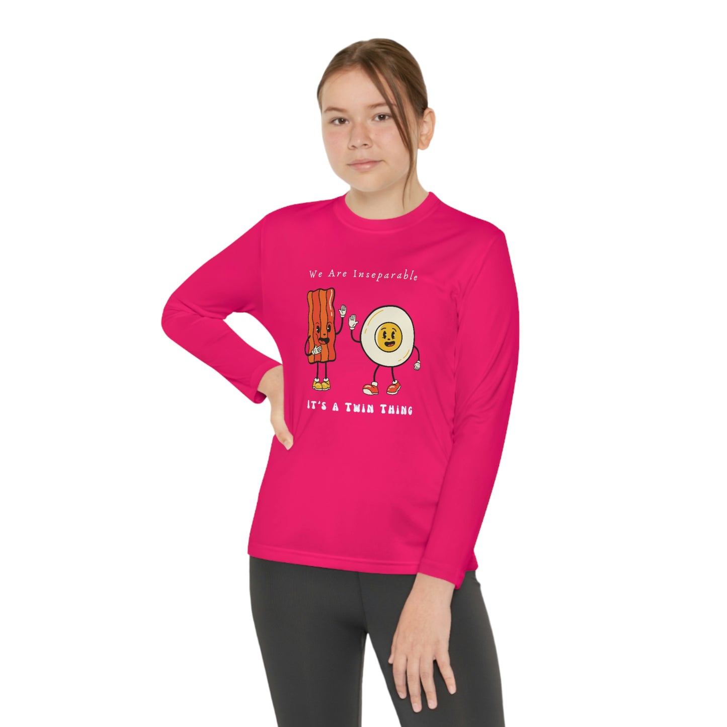 Twin, Youth Long Sleeve Competitor Tee