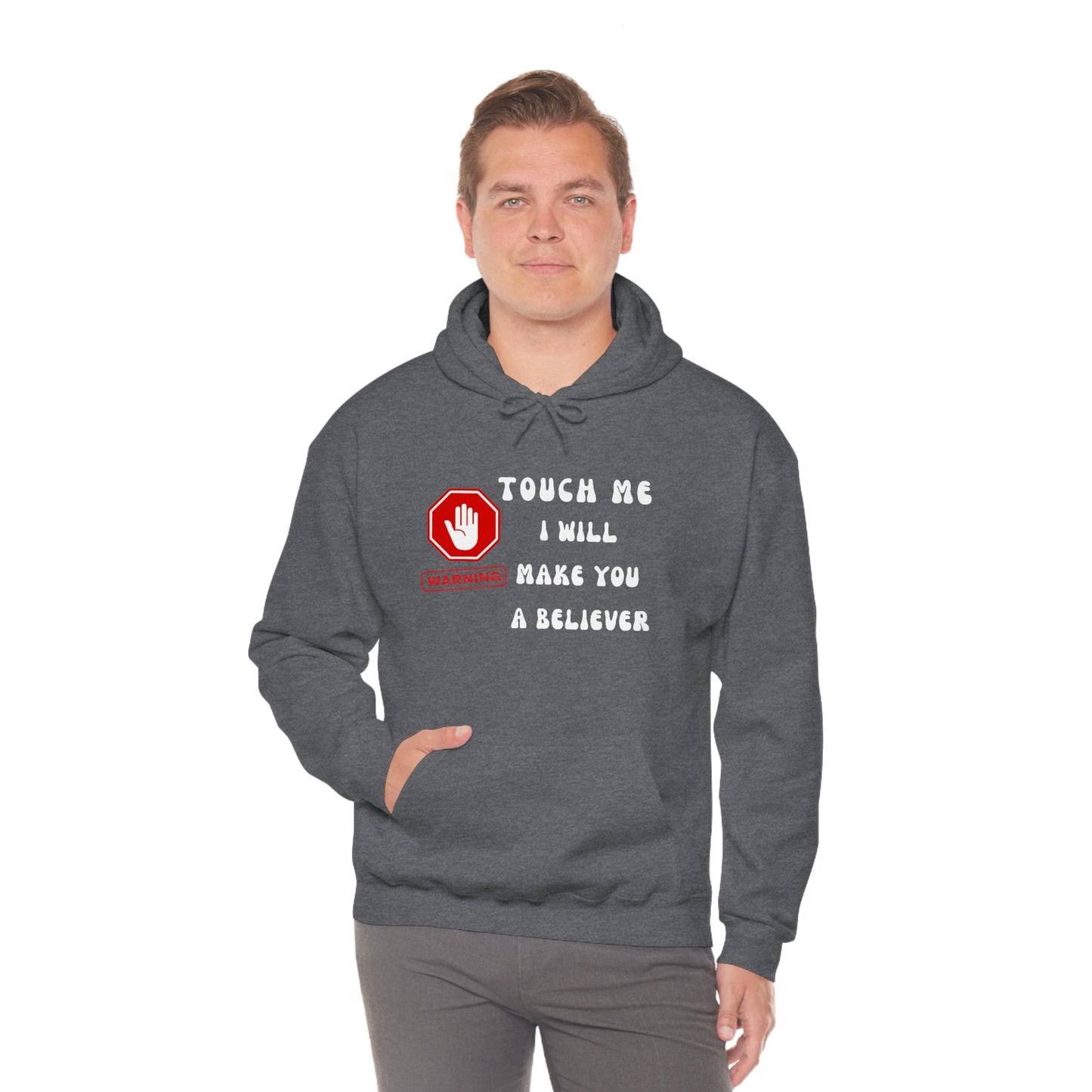 Warning, Unisex Heavy Blend™ Hooded Sweatshirt