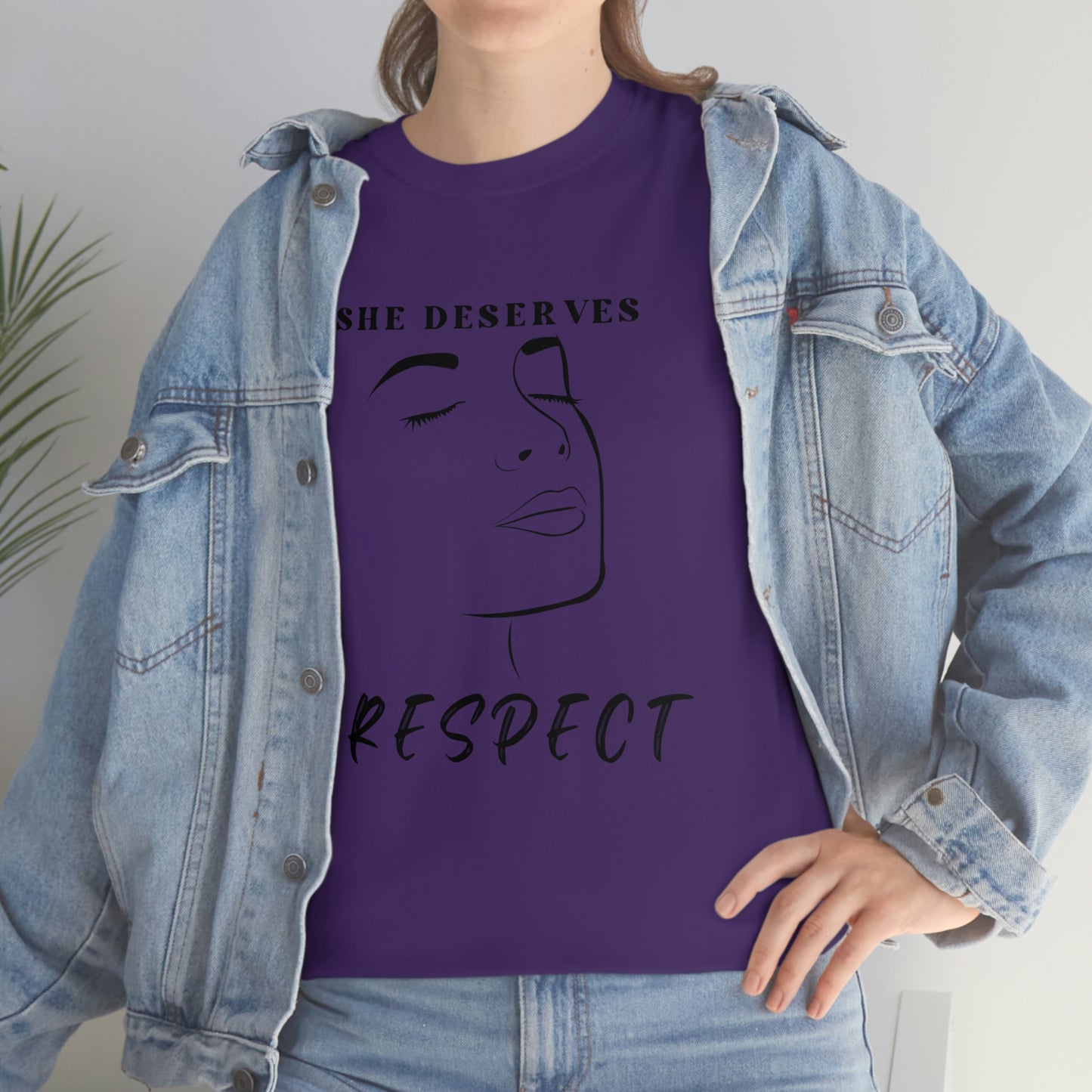 Respect Unisex Heavy Cotton Tee