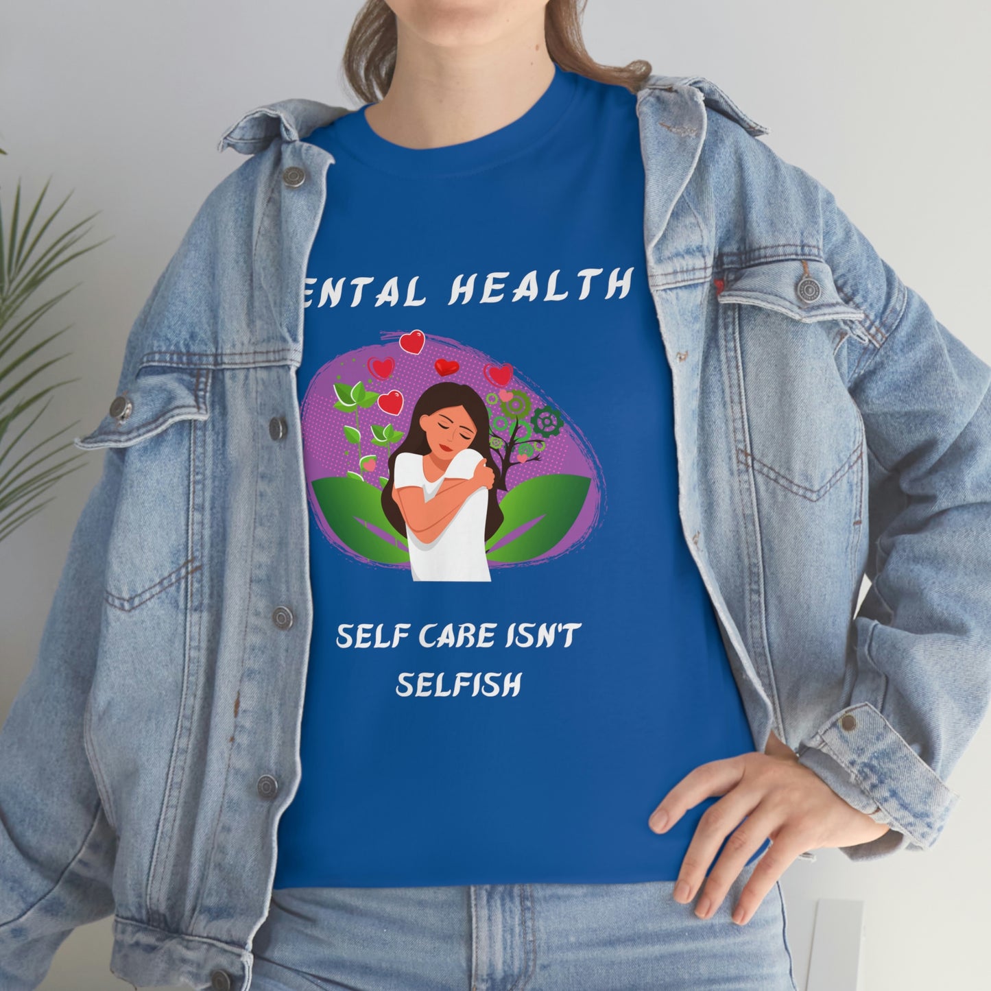 Mental Health Unisex Heavy Cotton Tee