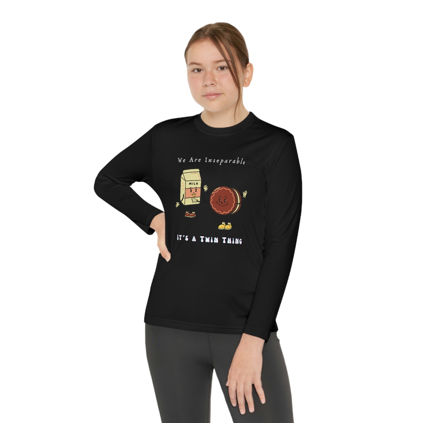 Twin, Youth Long Sleeve Competitor Tee