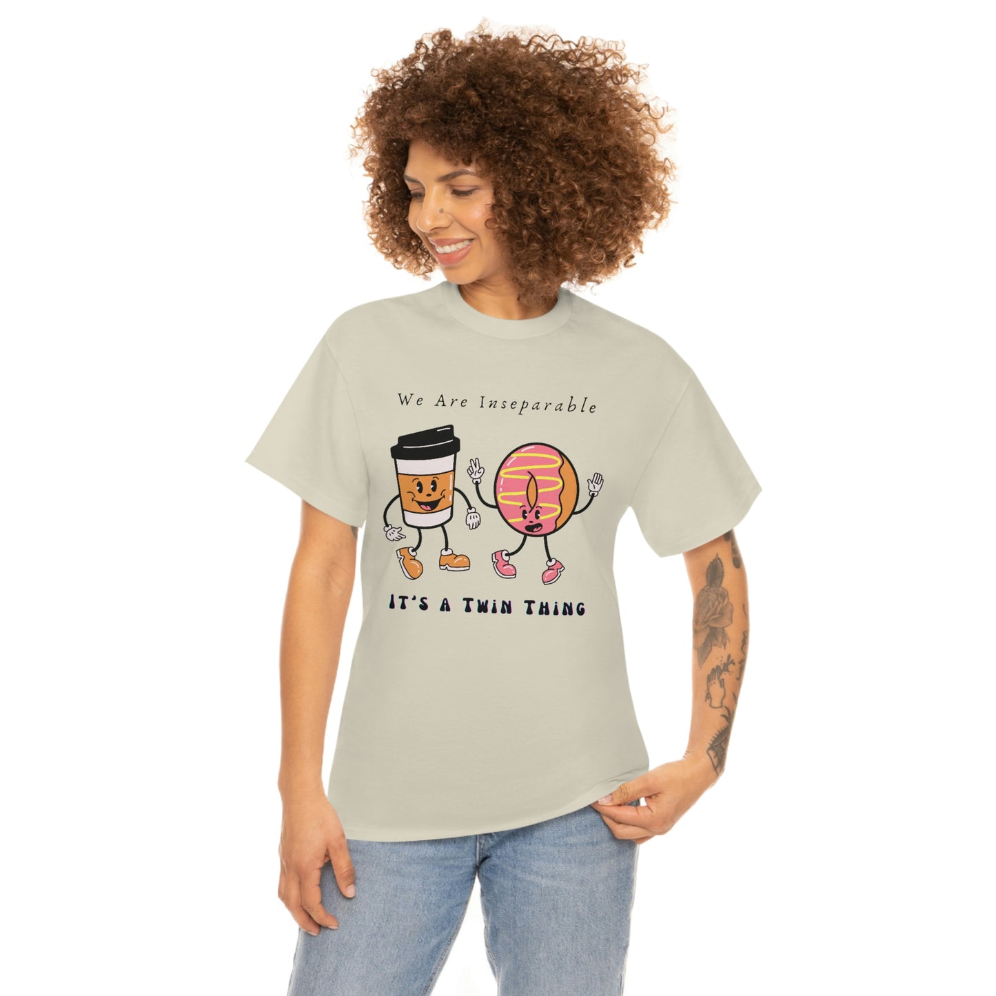 Twin, Unisex Heavy Cotton Tee