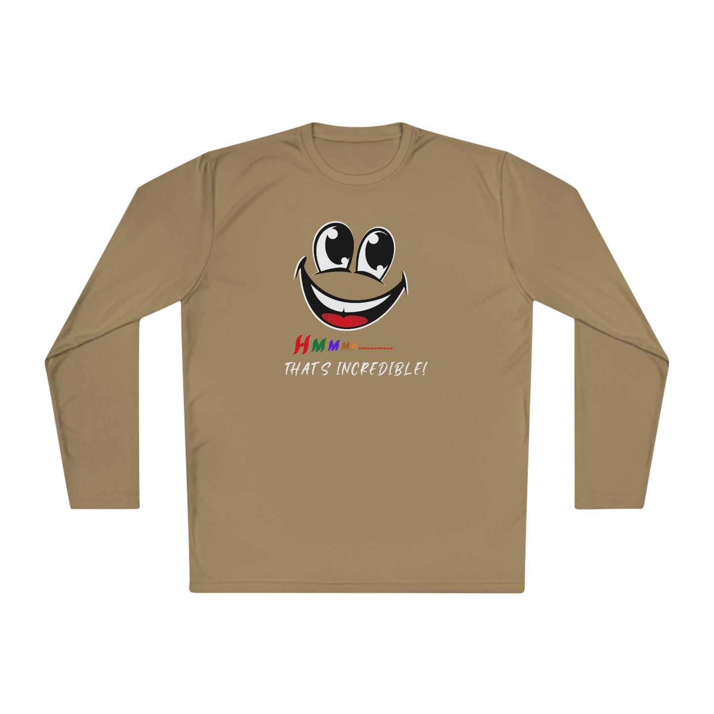 Hmmm, Unisex Lightweight Long Sleeve Tee