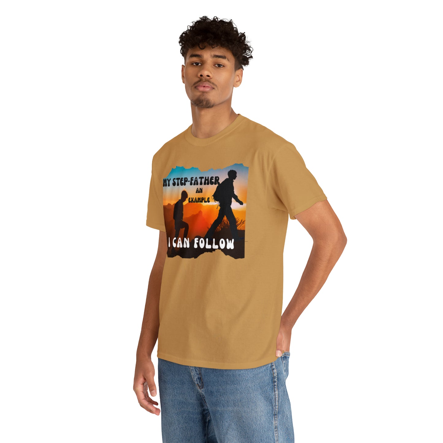 Exotic Print Father' Day Unisex Heavy Cotton Tee