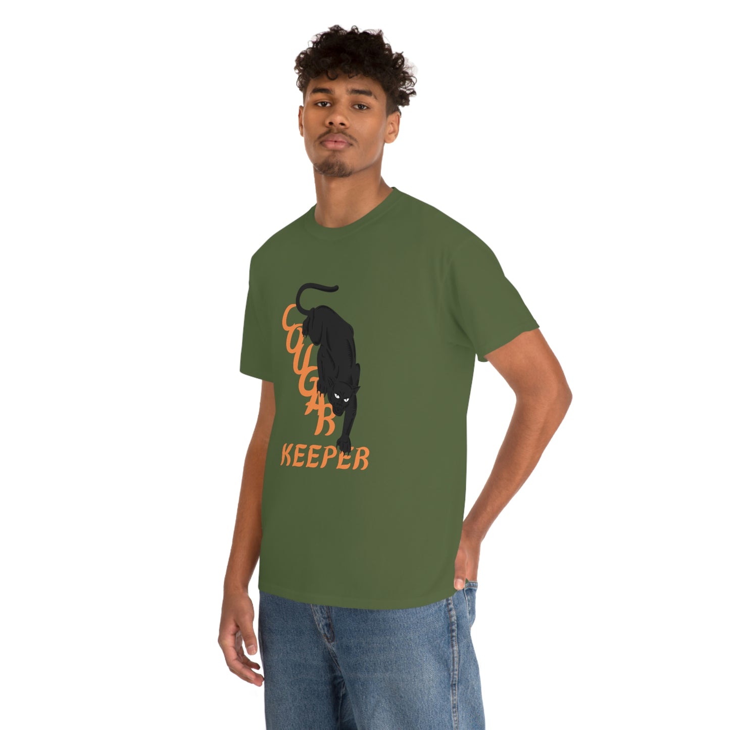 Cougar Unisex Heavy Cotton Tee