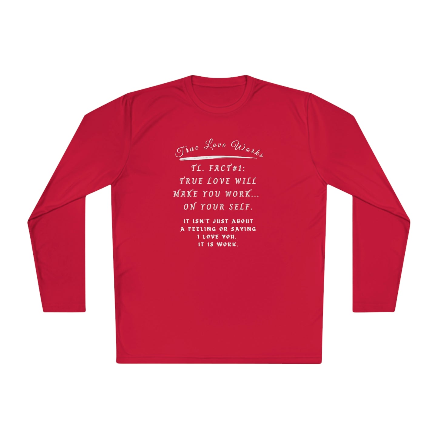 True Love, Unisex Lightweight Long Sleeve Tee