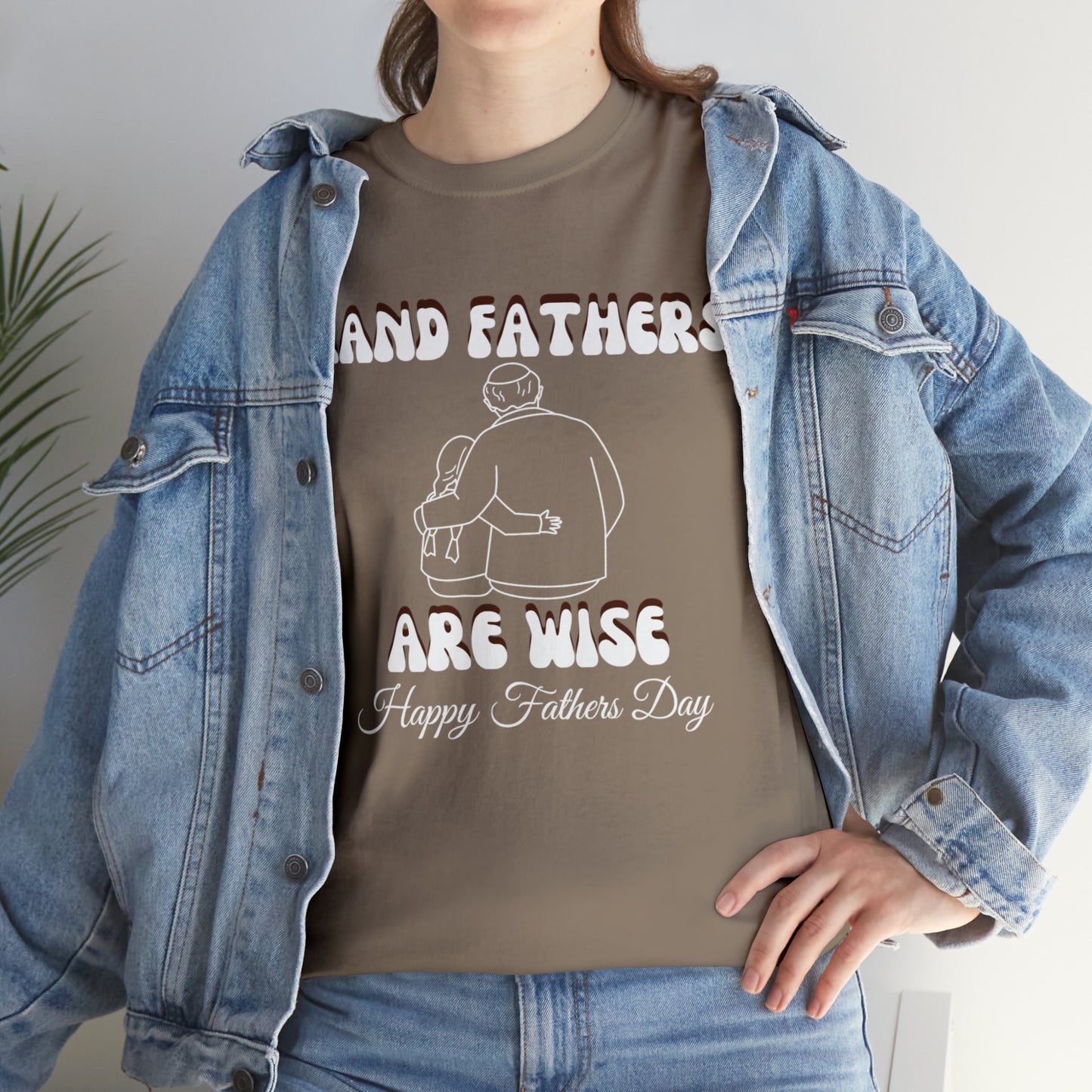 Exotic Print Father's Day Unisex Heavy Cotton Tee