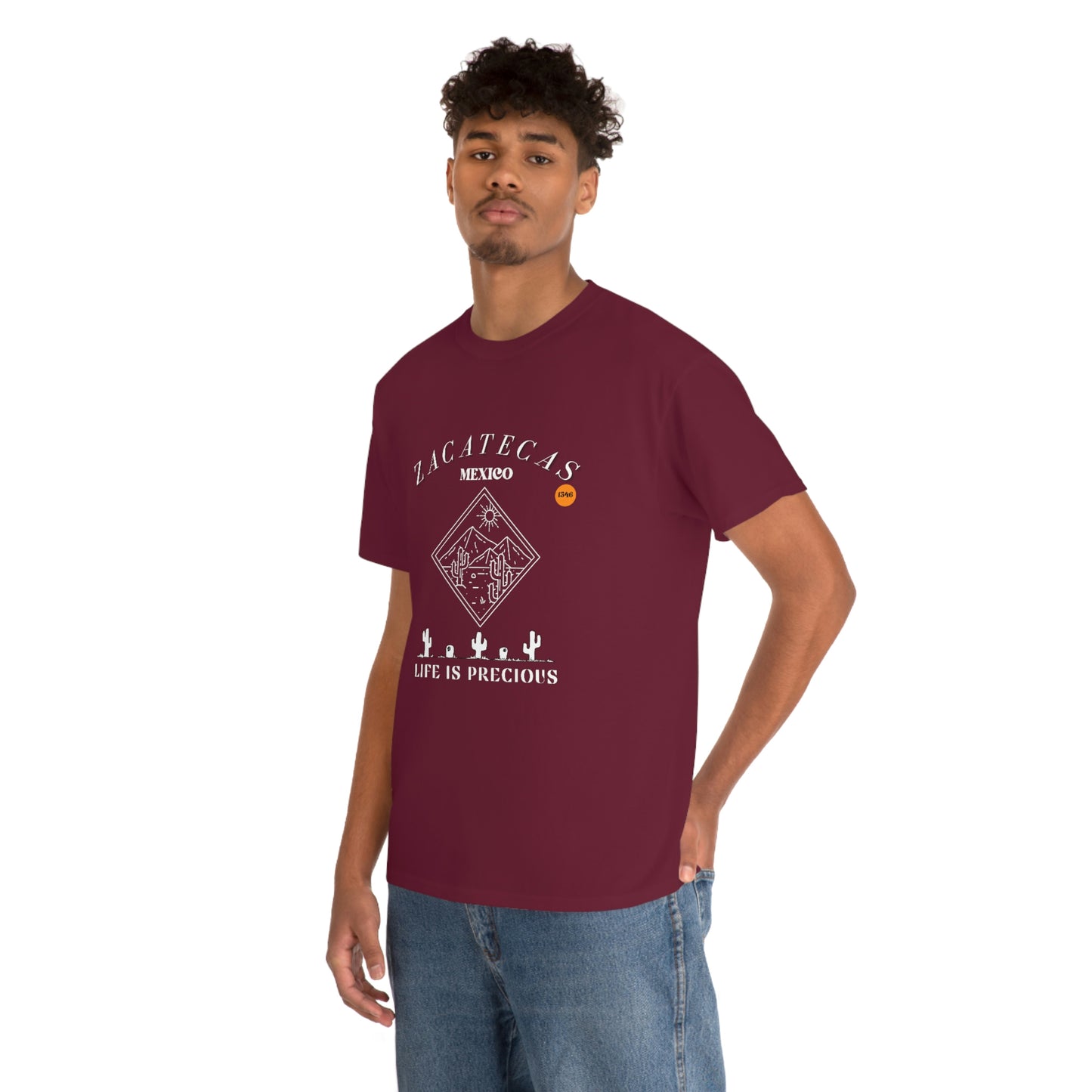 Zacatecas Unisex Heavy Cotton Tee