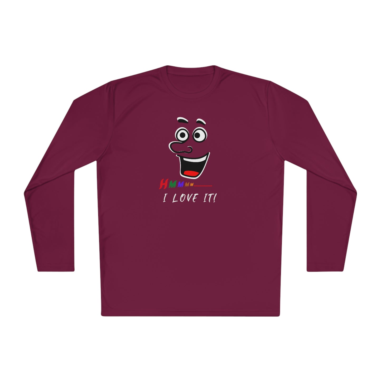 Hmmm, Unisex Lightweight Long Sleeve Tee