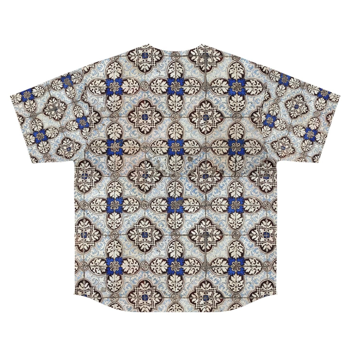 Exotic Print Baseball Jersey