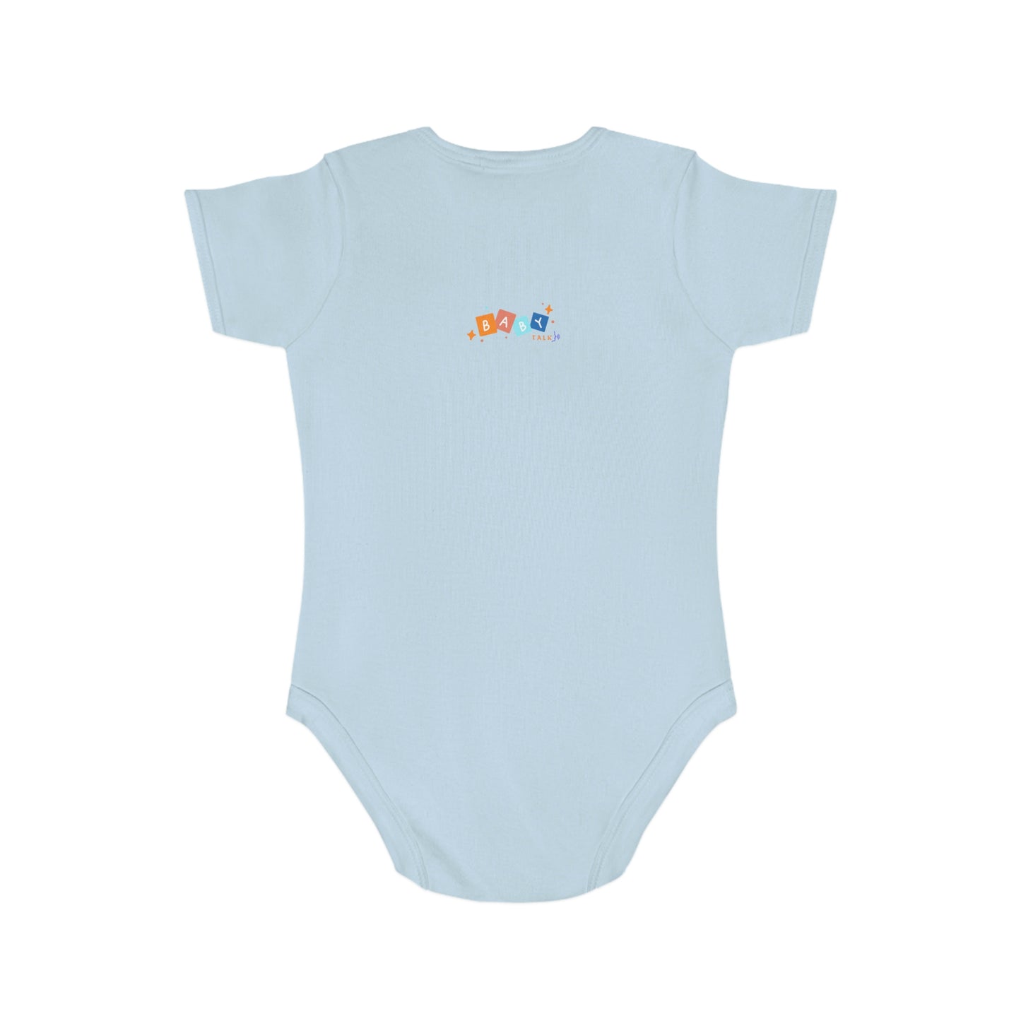 Baby Talk, Short Sleeve Baby Bodysuit