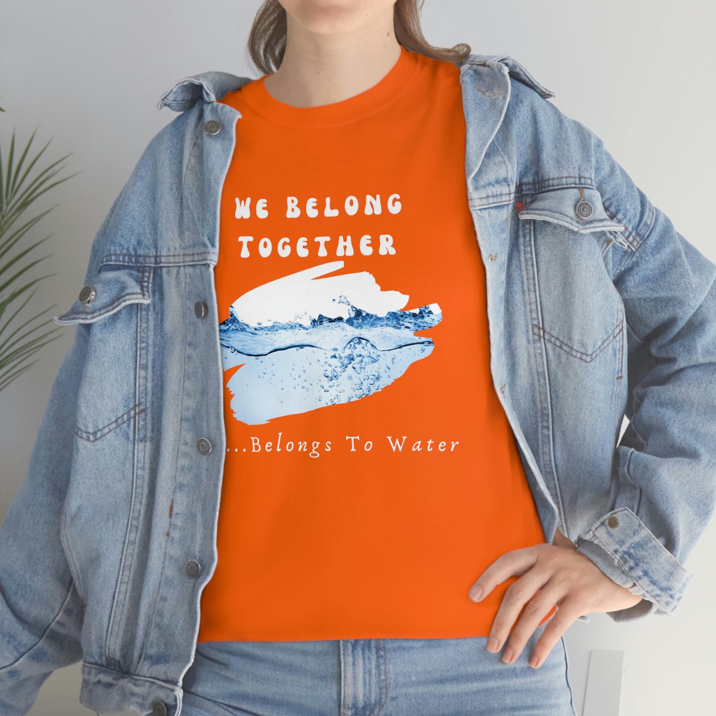 Stronger Together, Love, Unisex Heavy Cotton Tee