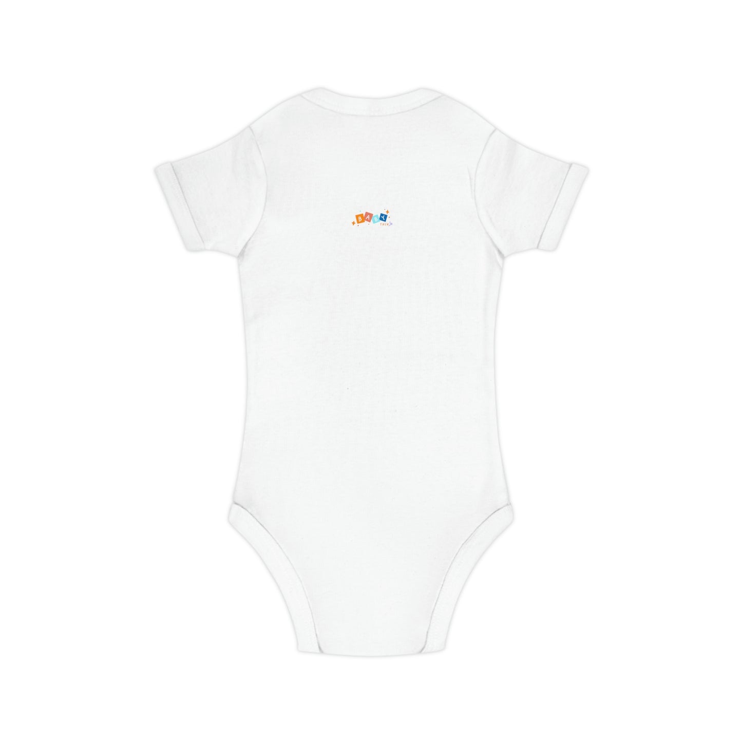 Baby Talk, Combed Cotton Baby Bodysuit