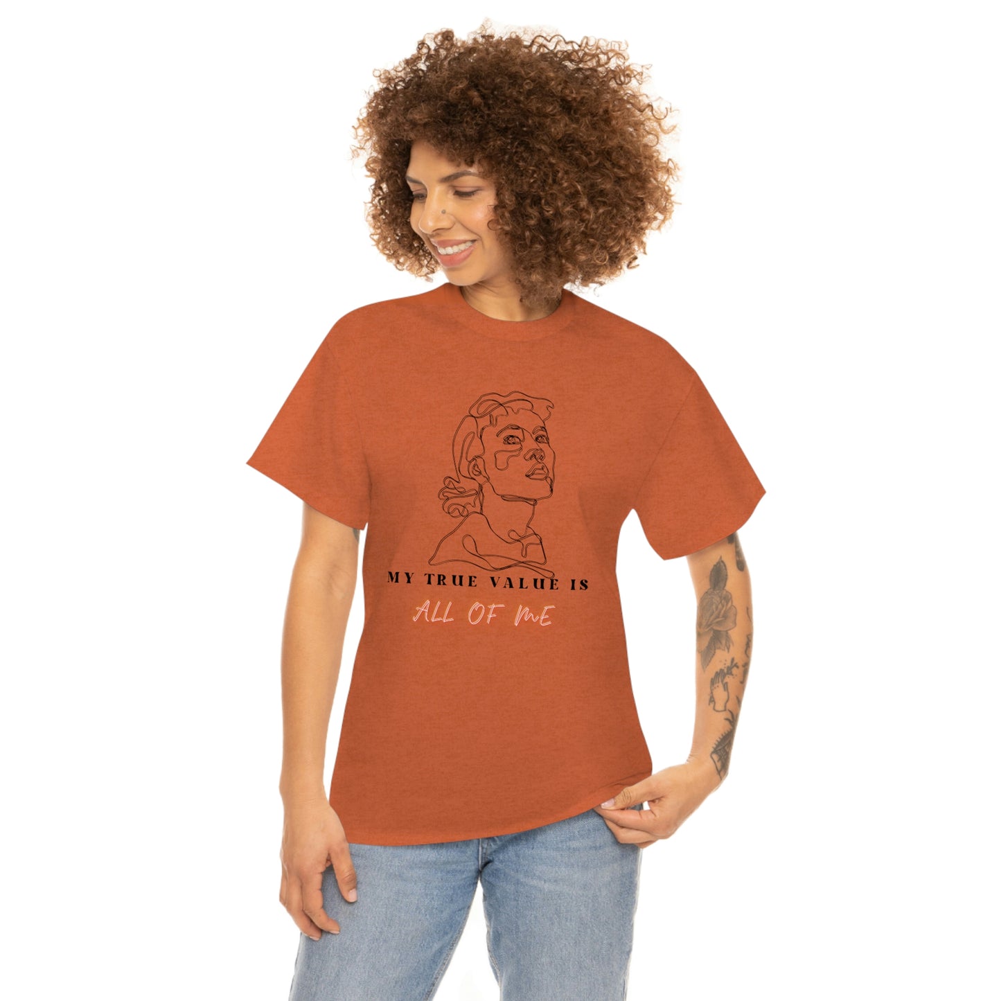 Woman's True value Unisex Heavy Cotton Tee