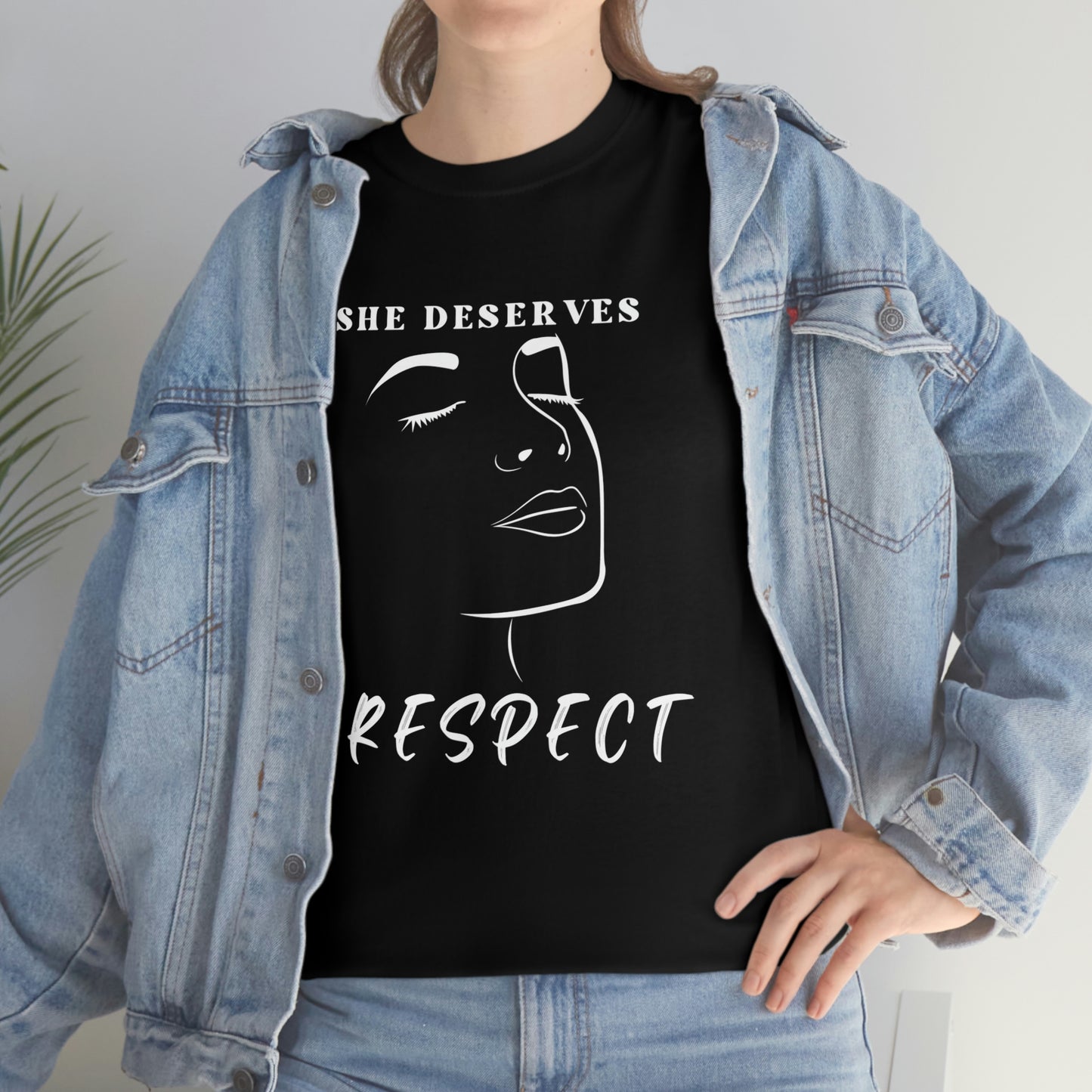 Respect Unisex Heavy Cotton Tee