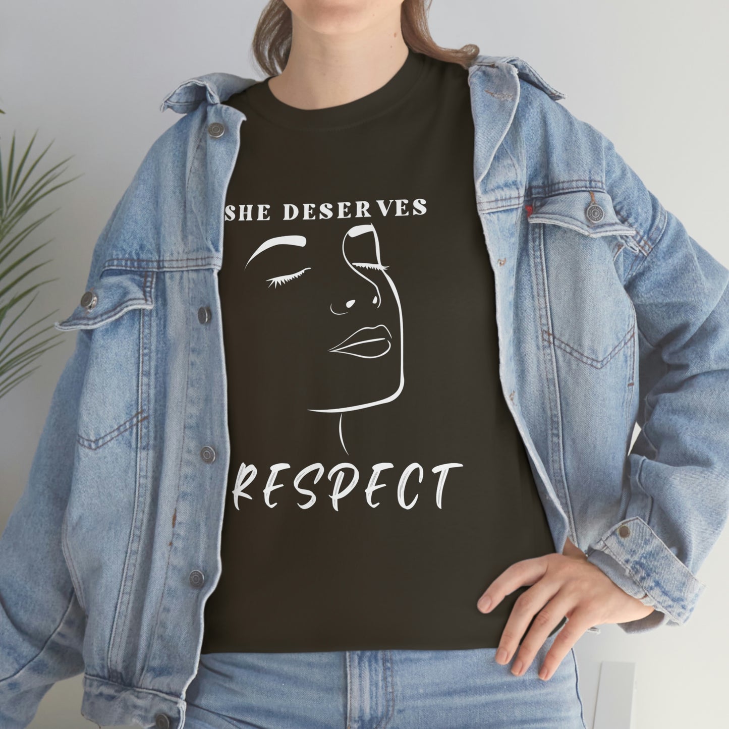 Respect Unisex Heavy Cotton Tee