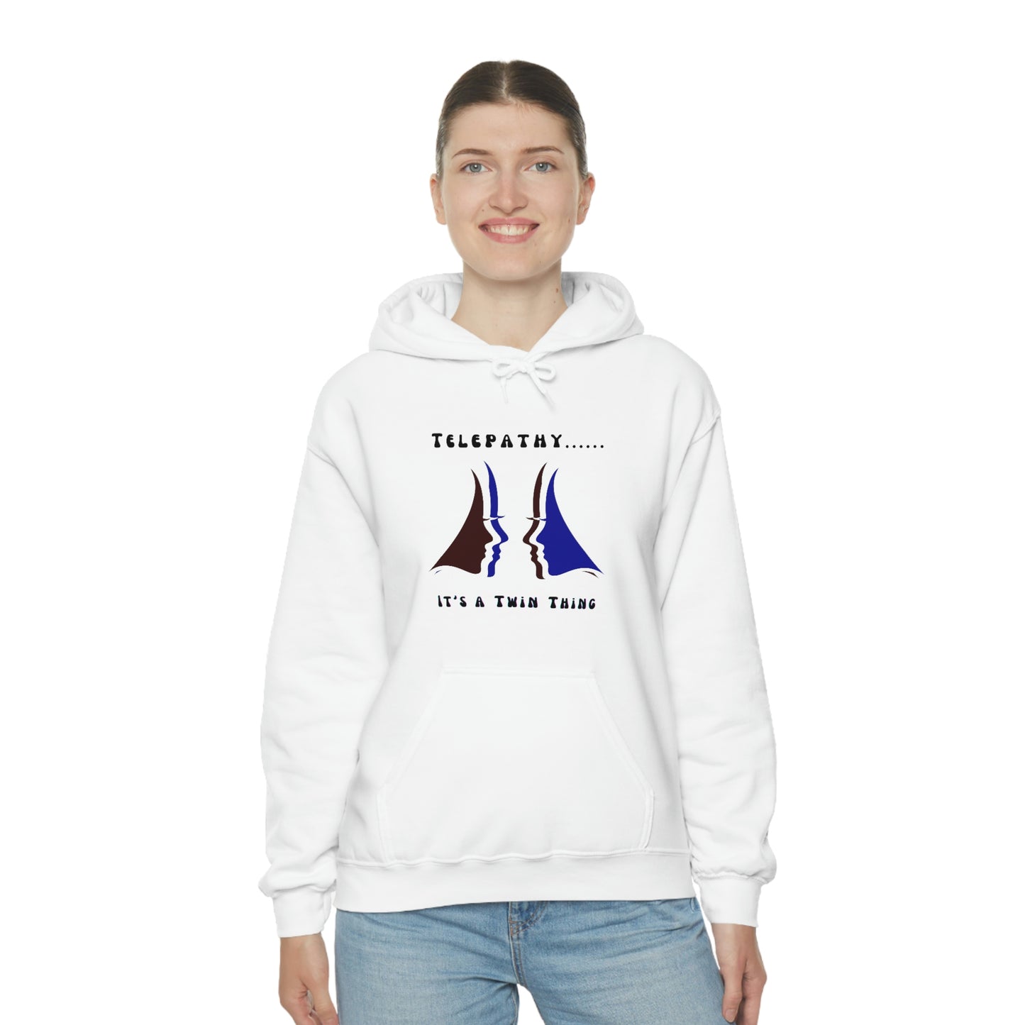 Twin, Unisex Heavy Blend™ Hooded Sweatshirt