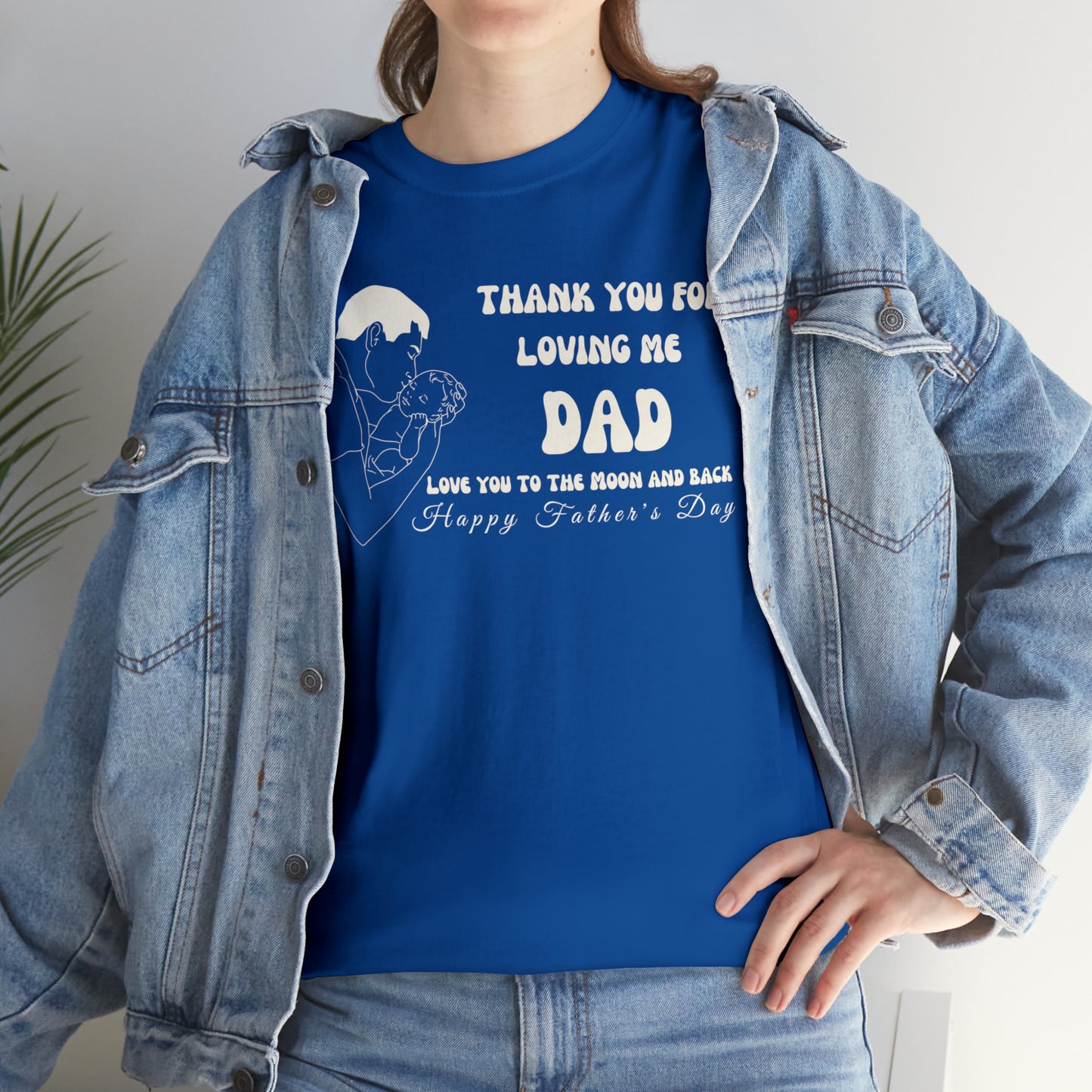 Exotic Print Father's Day Unisex Heavy Cotton Tee