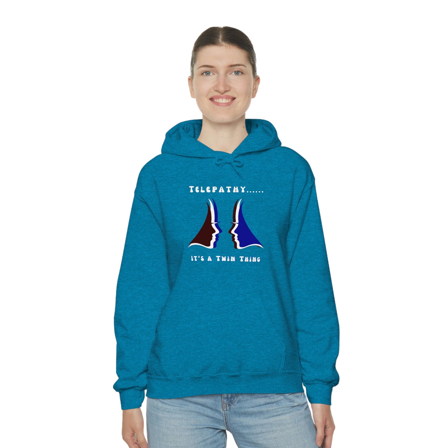 Twin, Unisex Heavy Blend™ Hooded Sweatshirt