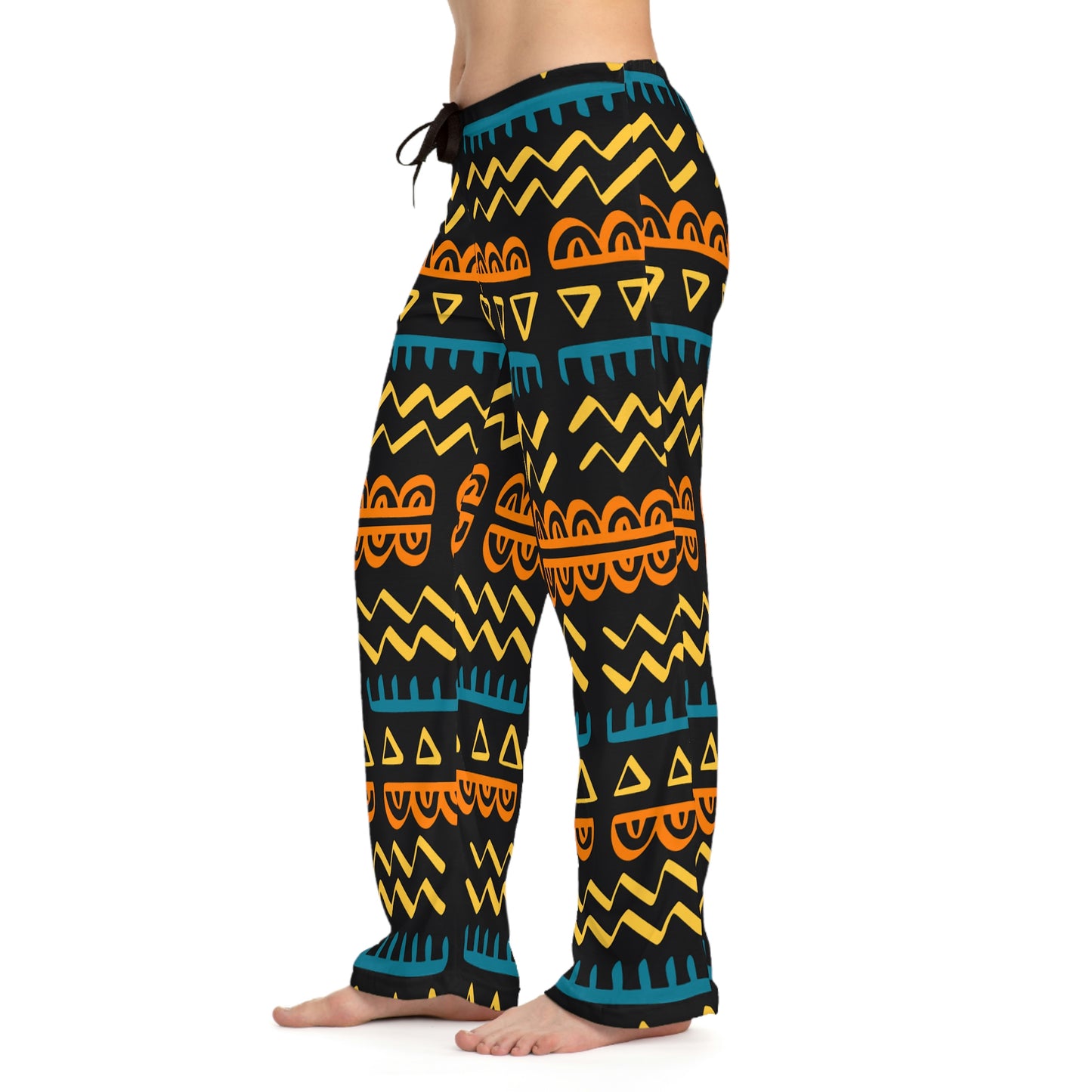 Elegant Print Women's Pajama Pants (AOP)