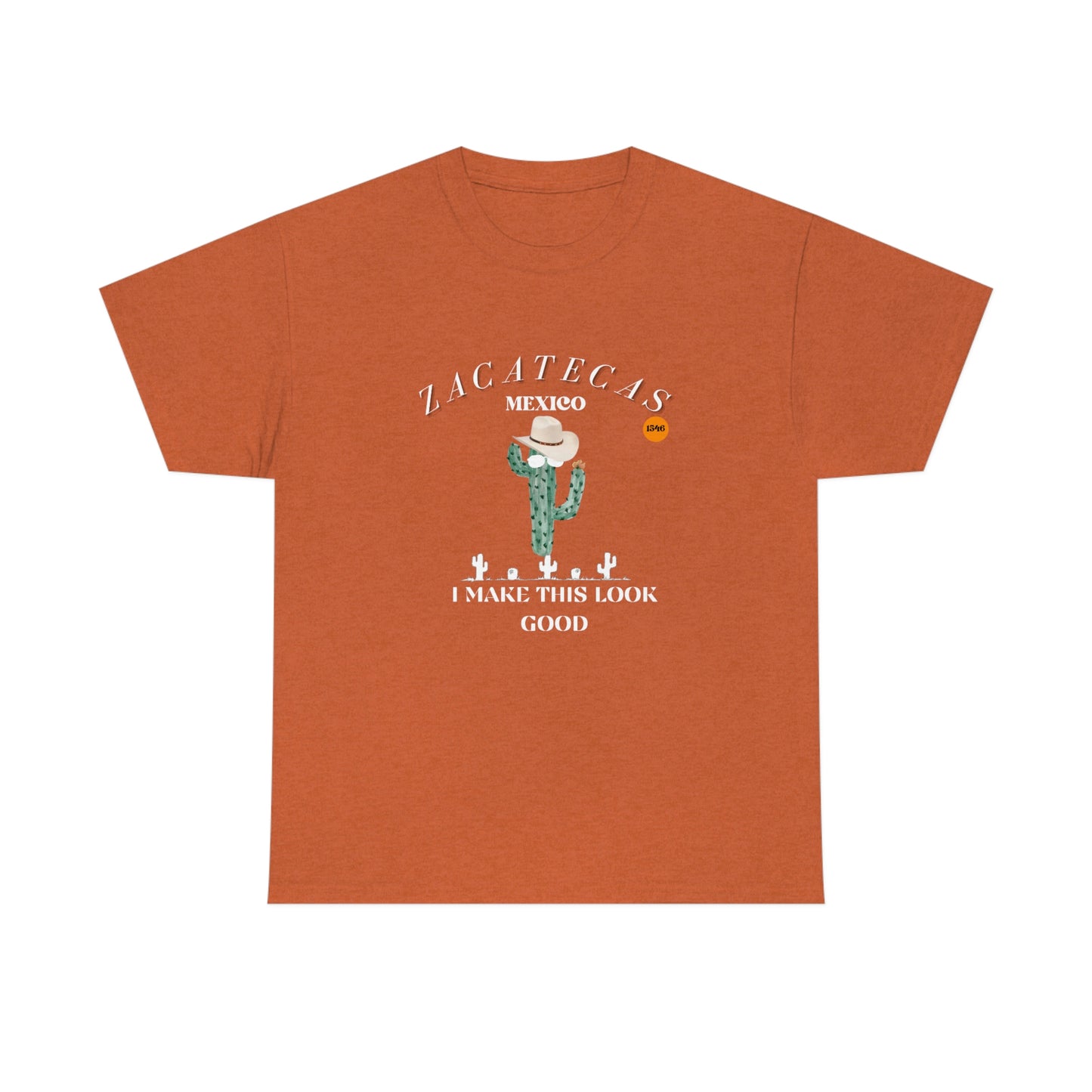 Zacatecas Unisex Heavy Cotton Tee