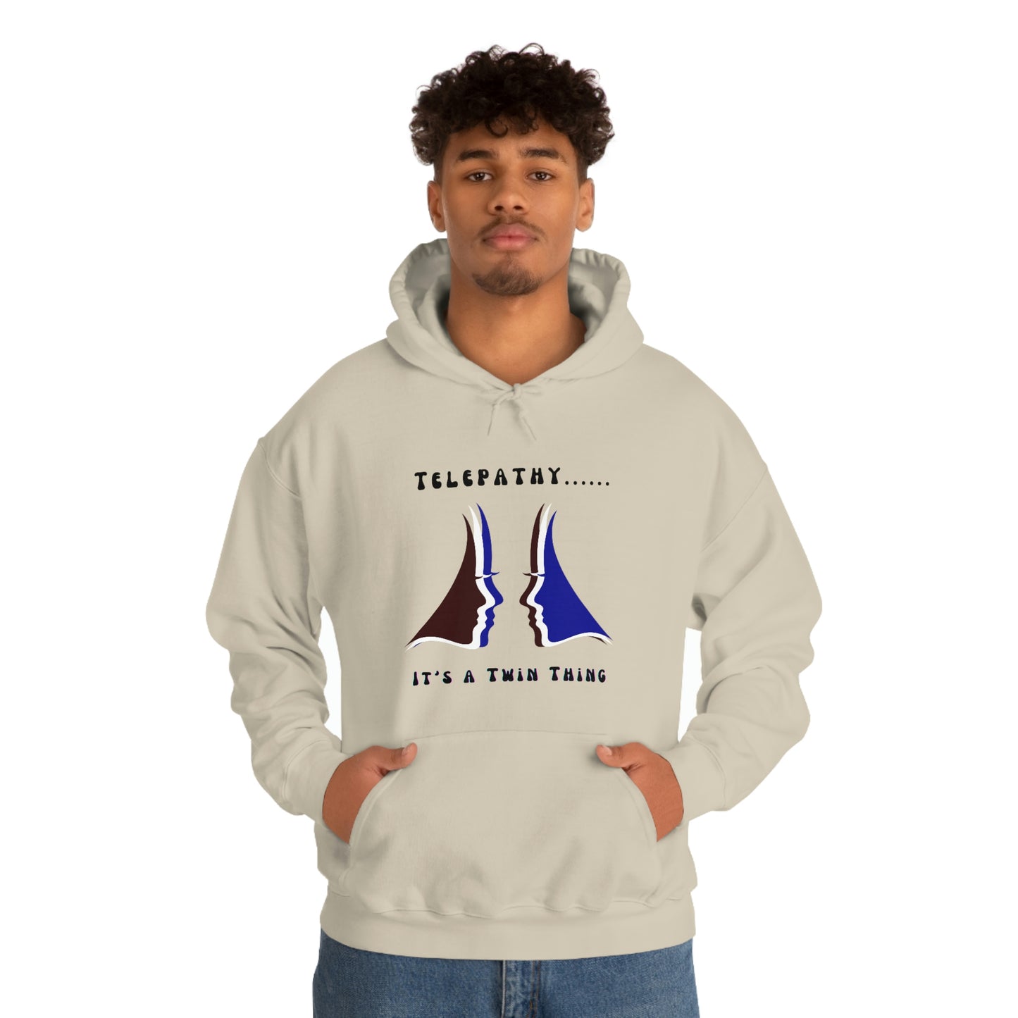 Twin, Unisex Heavy Blend™ Hooded Sweatshirt