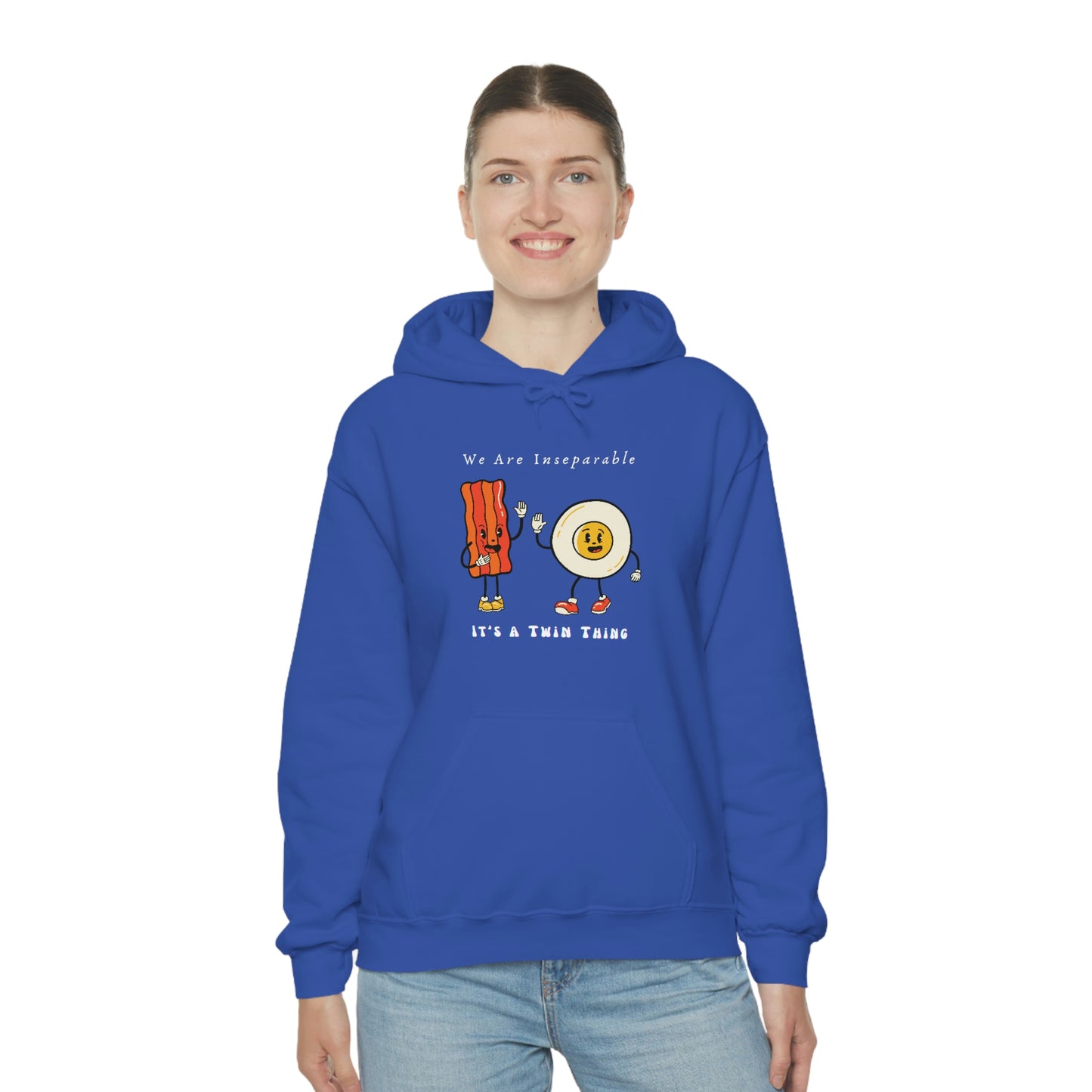 Twin, Unisex Heavy Blend™ Hooded Sweatshirt