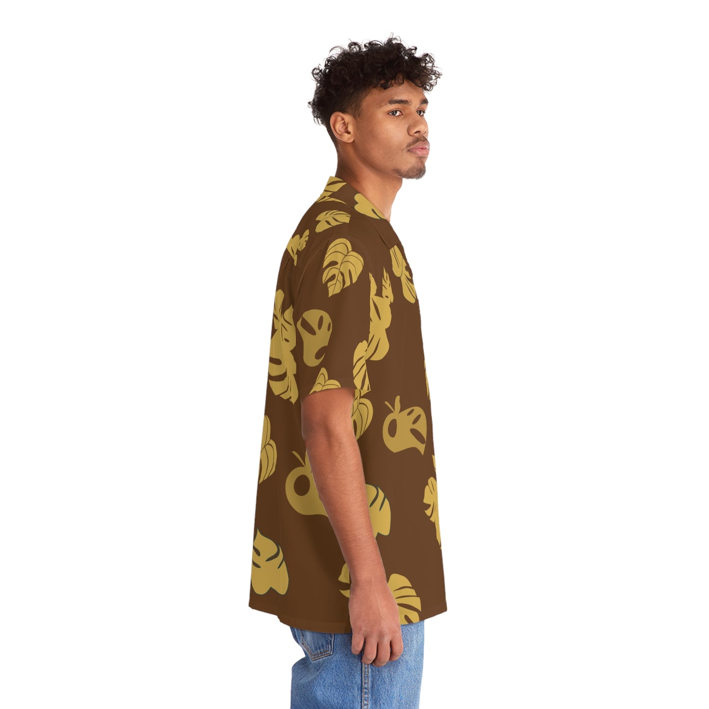 Exotic Print Men's Wear Hawaiian Shirt (AOP)