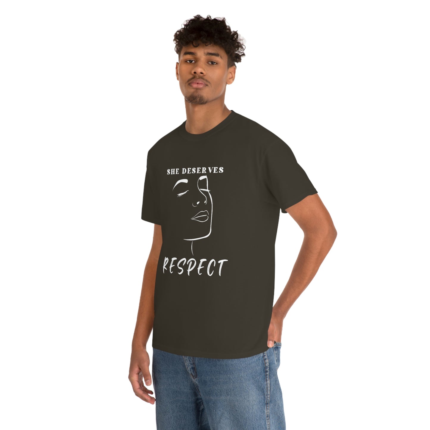 Respect Unisex Heavy Cotton Tee