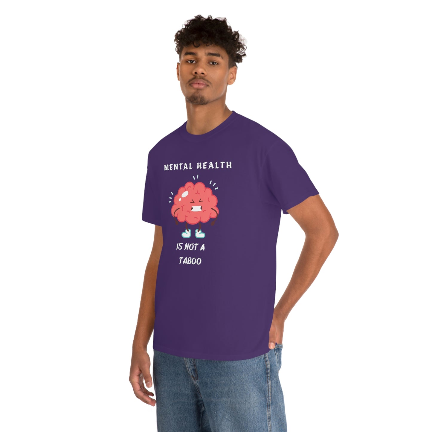 Mental Health Unisex Heavy Cotton Tee