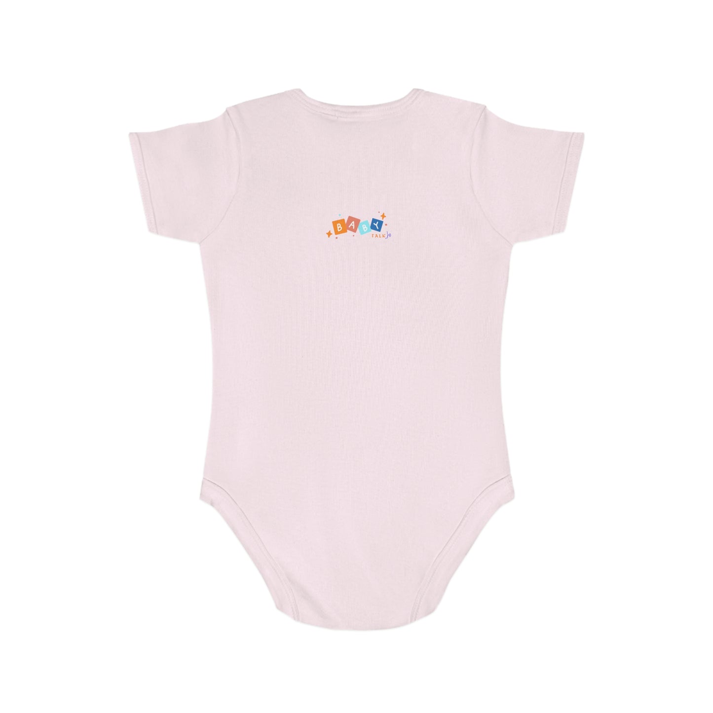 Baby Talk, Short Sleeve Baby Bodysuit