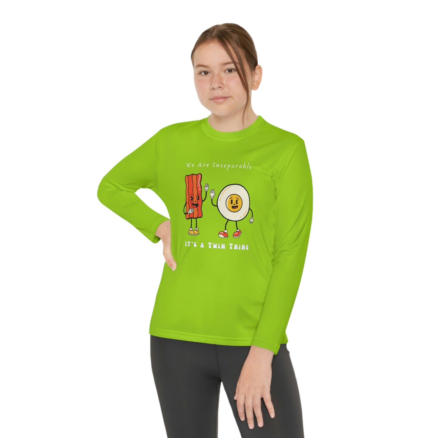 Twin, Youth Long Sleeve Competitor Tee